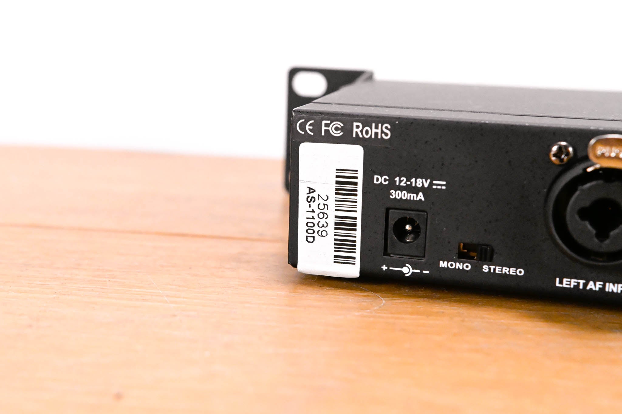 Galaxy Audio AS-1100 Wireless IEM System - 584-608 MHz (NO POWER SUPPLY)