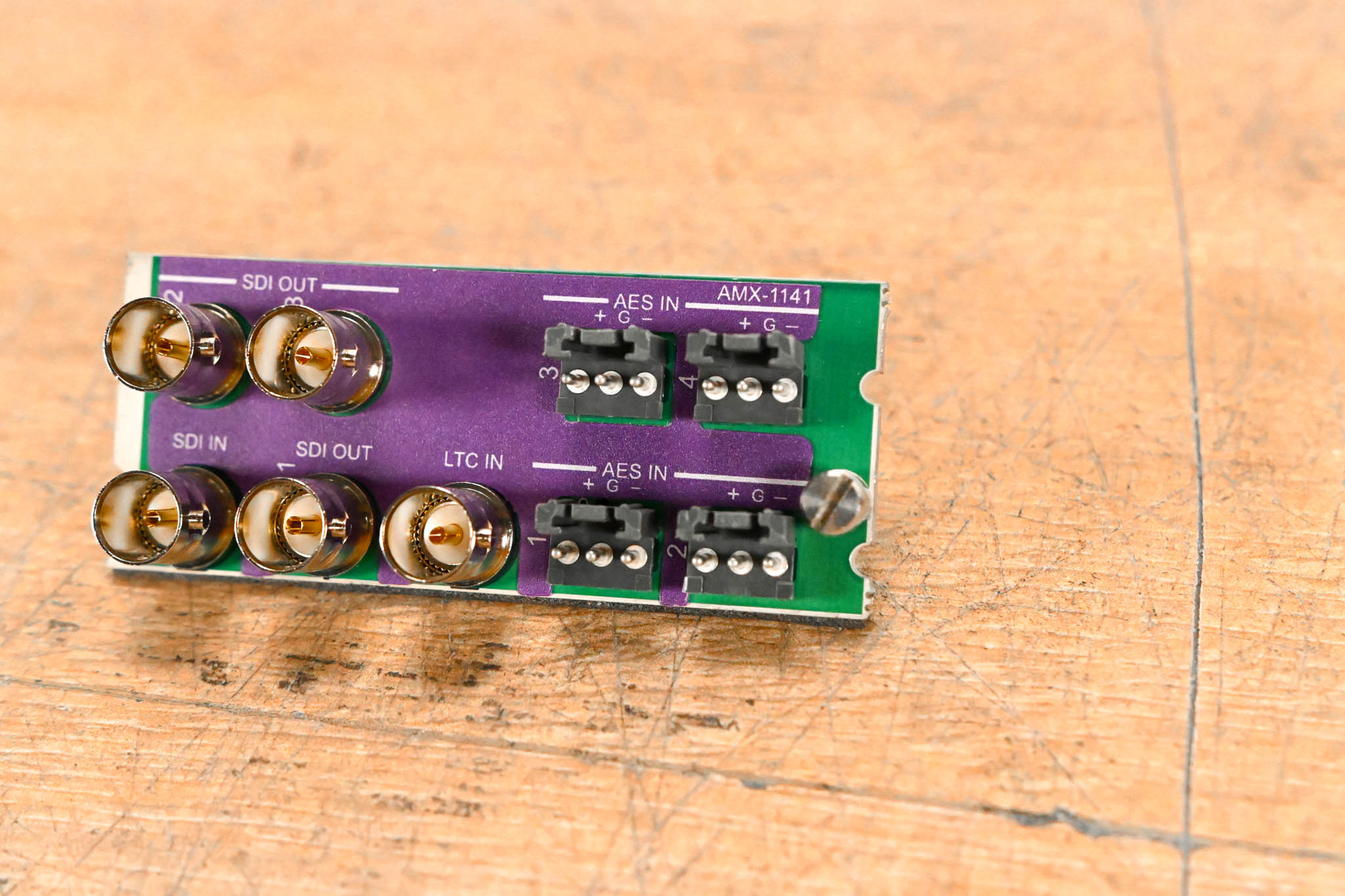 Miranda AMX-1141 Rear I/O Module for Densité Frame