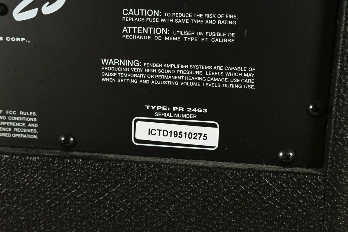 Fender Rumble 25 V3 25W 1x8" Bass Combo Amplifier