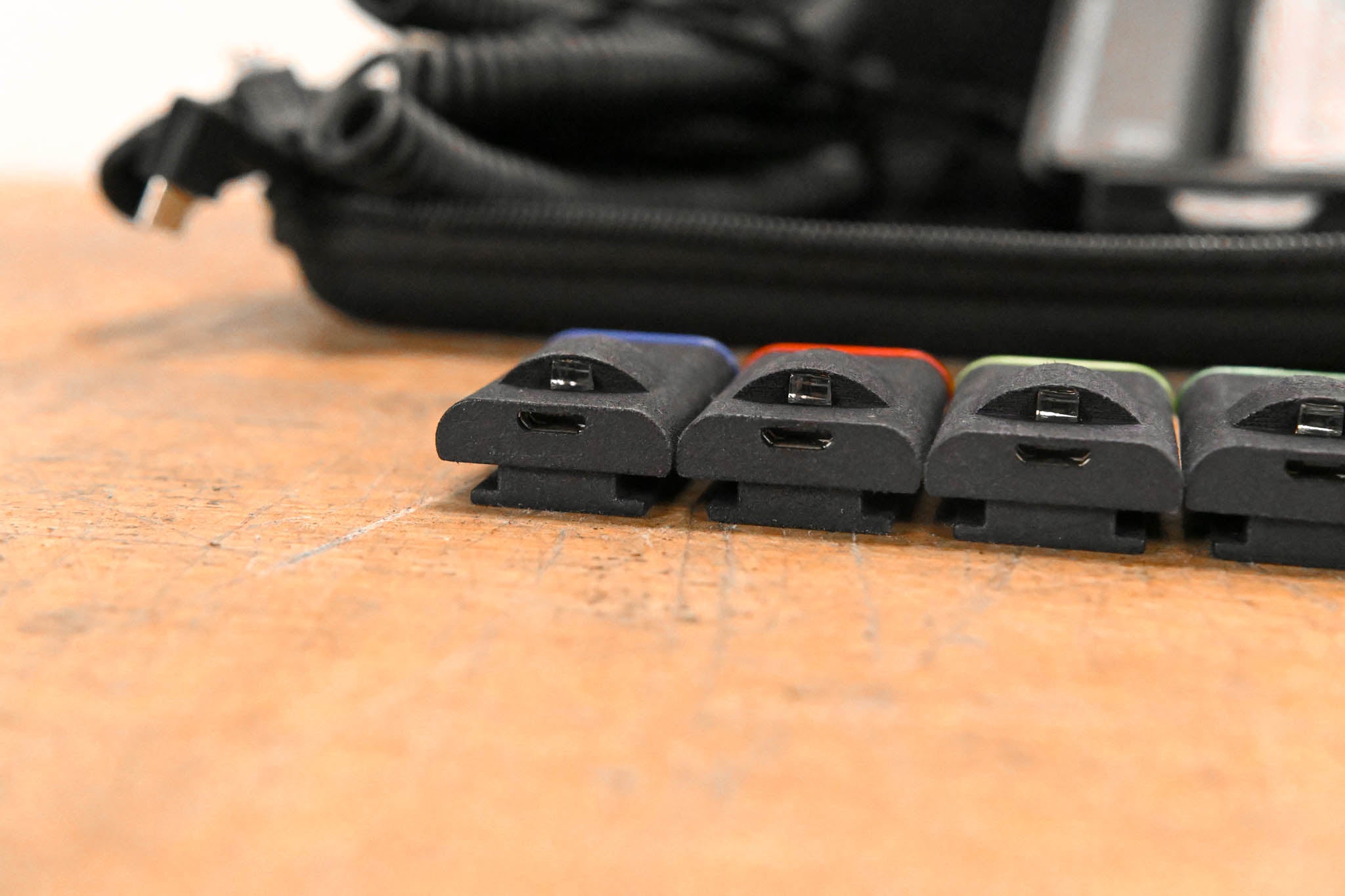 Cuebi Wireless Tally Lights with USB Cables (Set of 4)