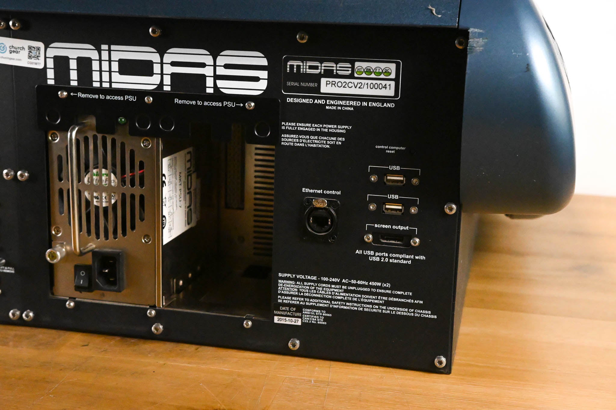 Midas PRO2C Live Digital Audio Mixing Console