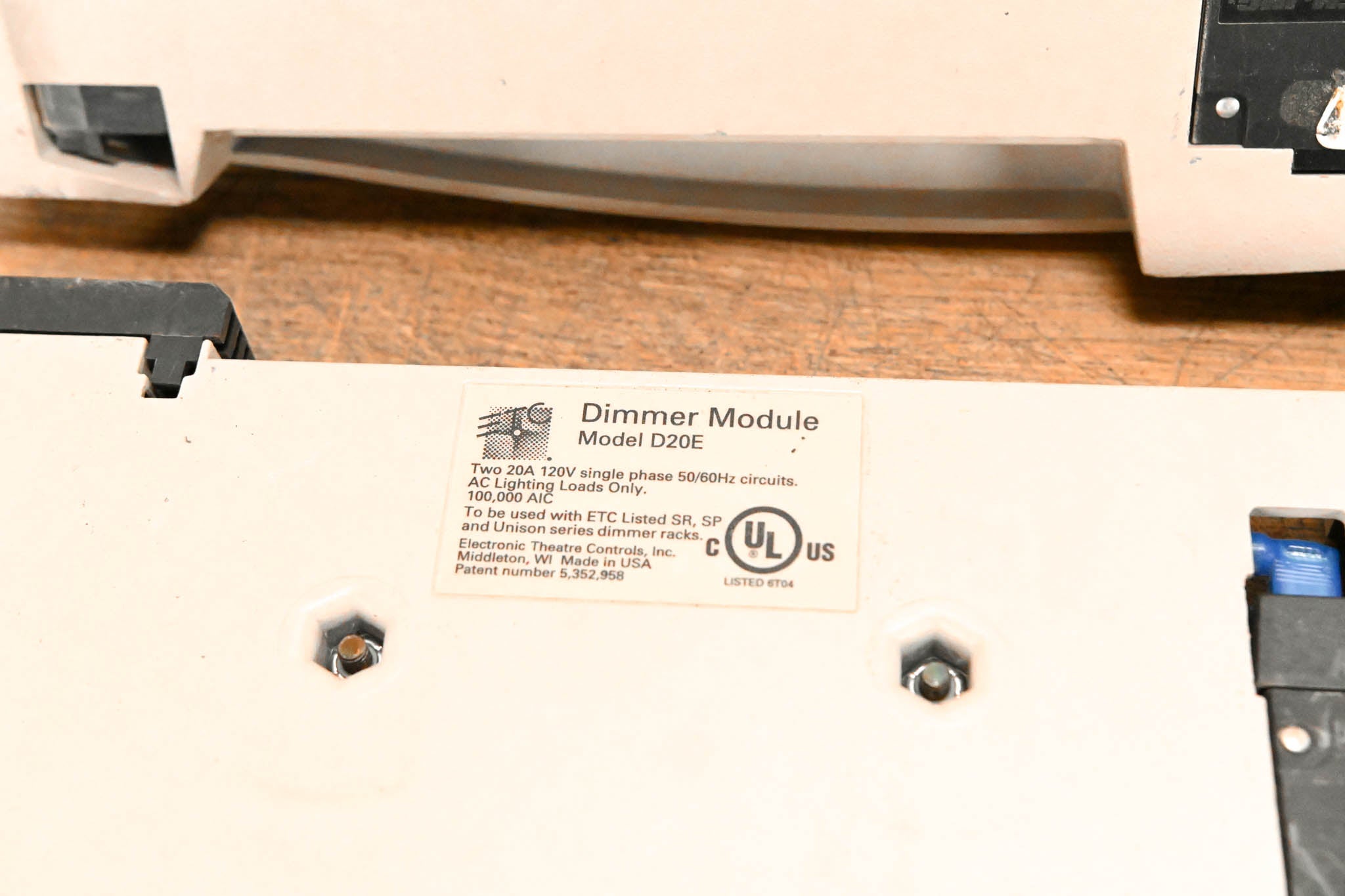ETC D20E Dual 20A Dimmer Module (Pack of 4)