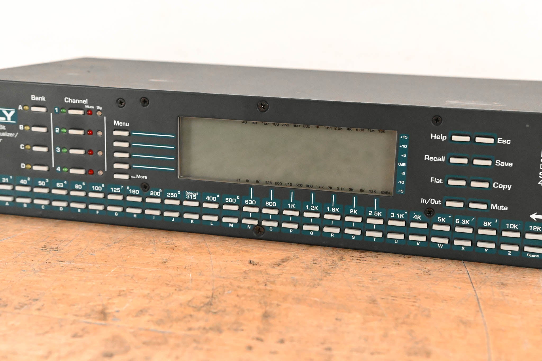 Ashly Protea System II 4.24G 4-Channel Digital Graphic Equalizer