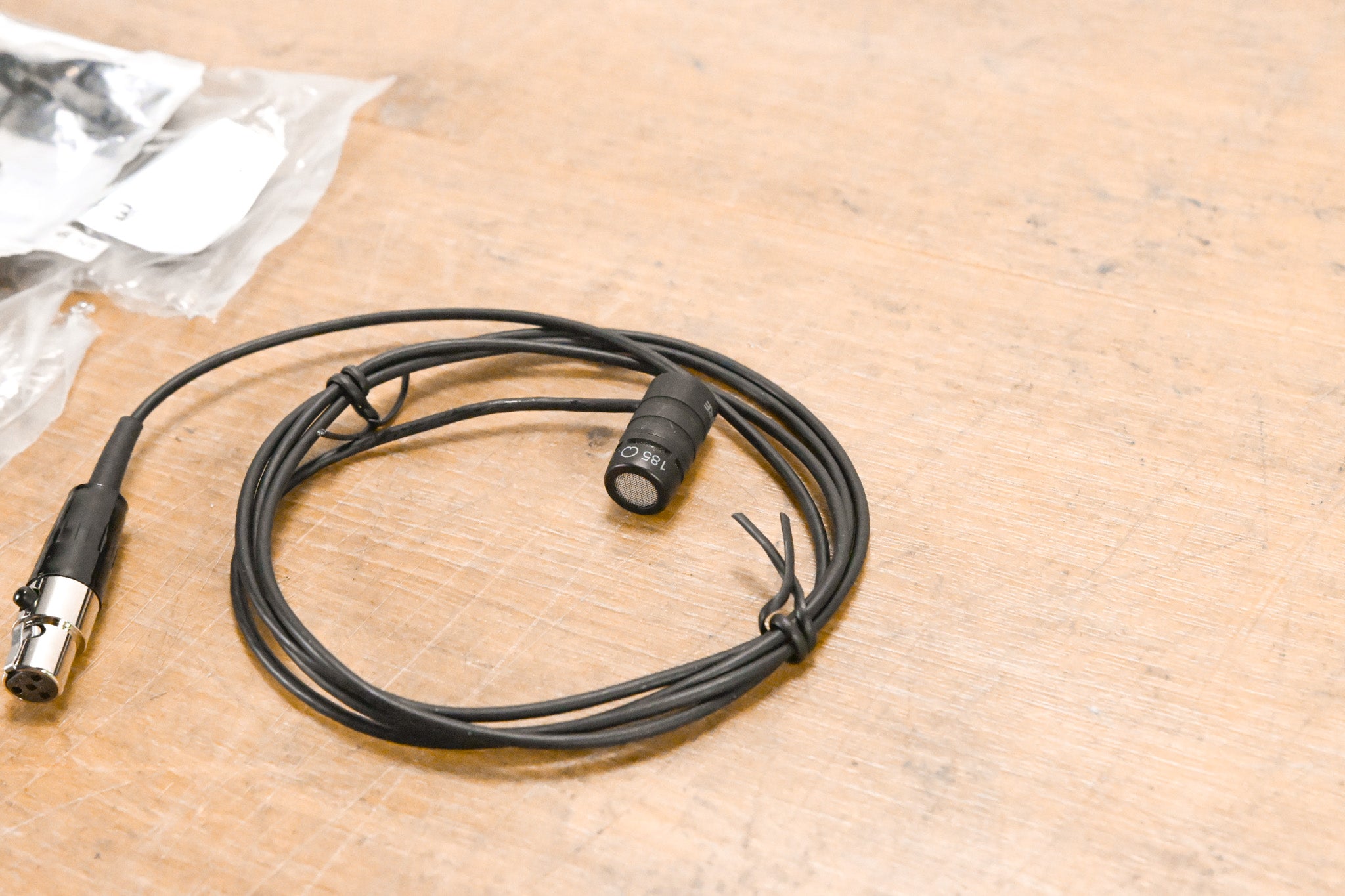 Shure WL185 Cardioid TQG Lavalier Microphone with TA4F Connector