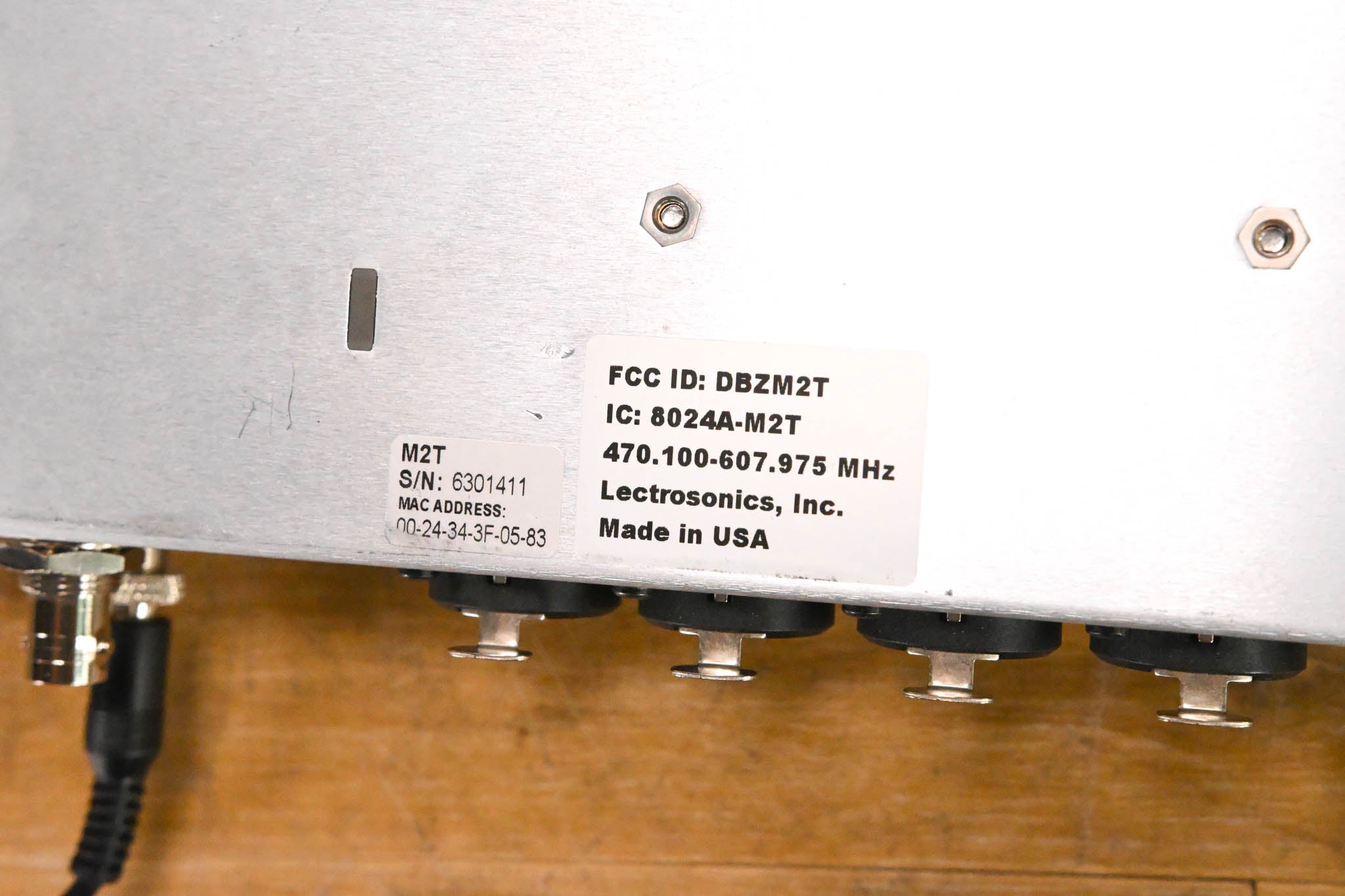Lectrosonics Duet M2T/M2Ra IEM/IFB System - 470-608 MHz