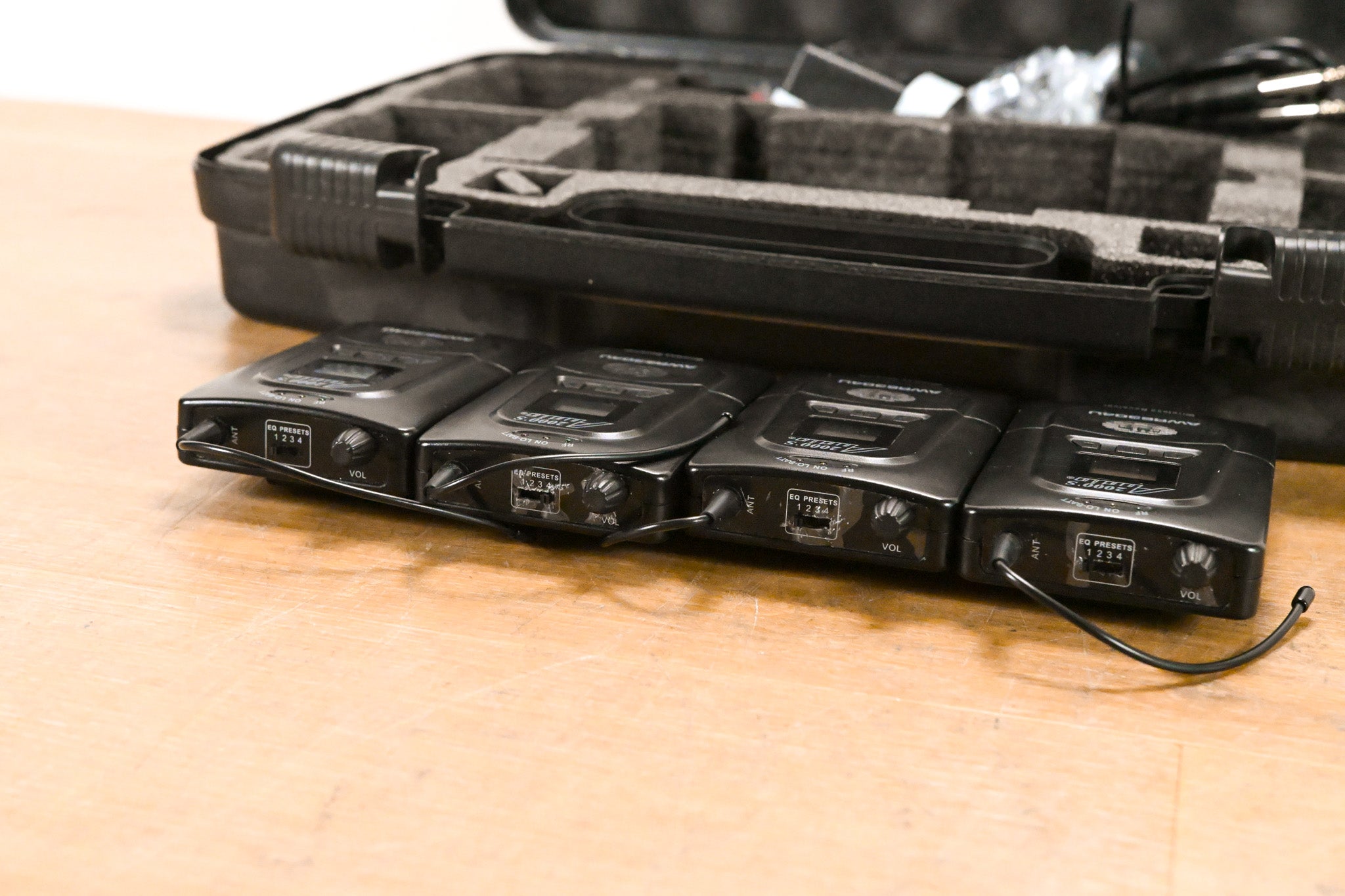 Audio2000's AWM630AU IEM System w/ four Bodypack Receivers: 573-597.8MHz
