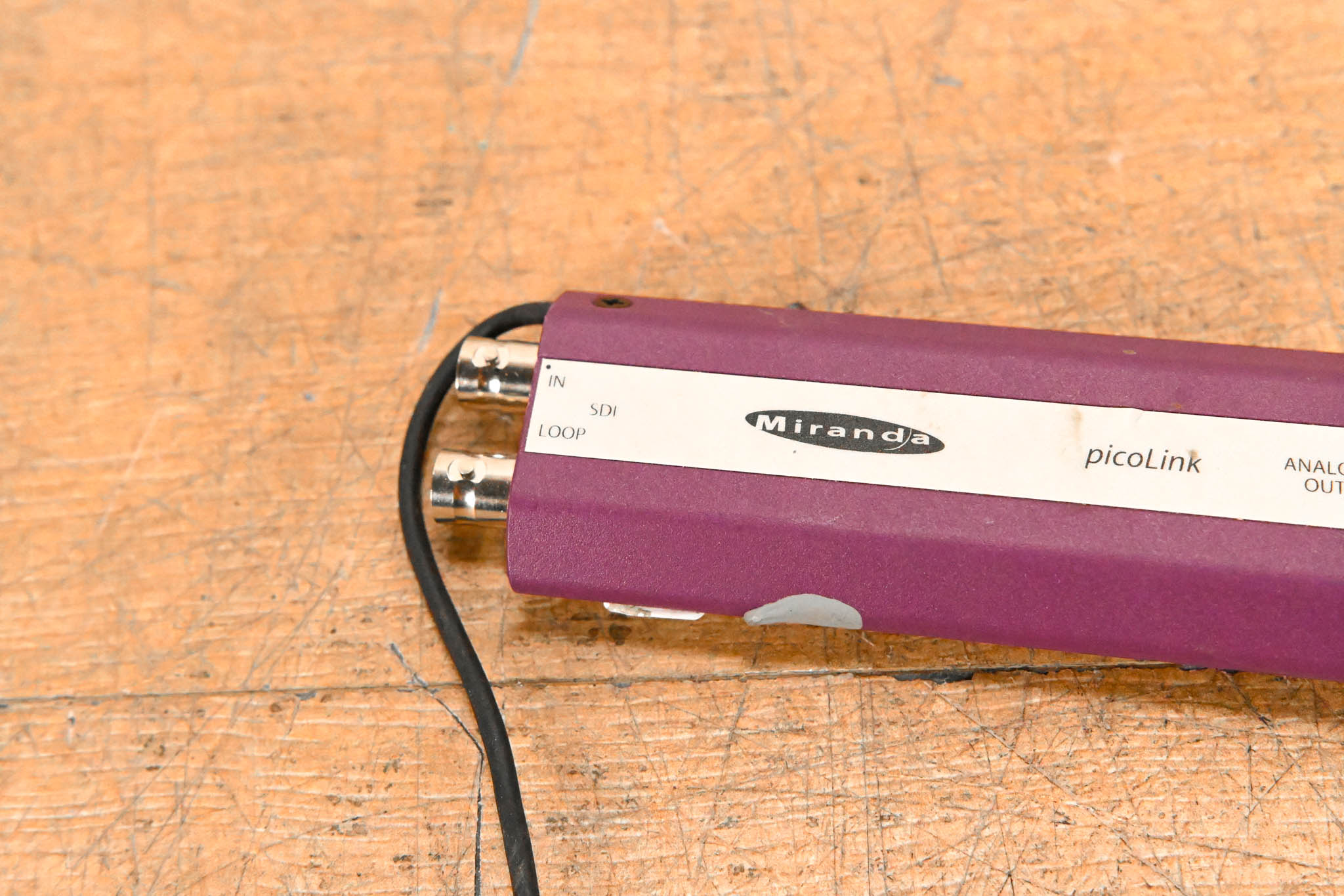 Miranda picoLink SDM-177p SDI to Analog w/ Balanced Stereo Audio(NO PSU)