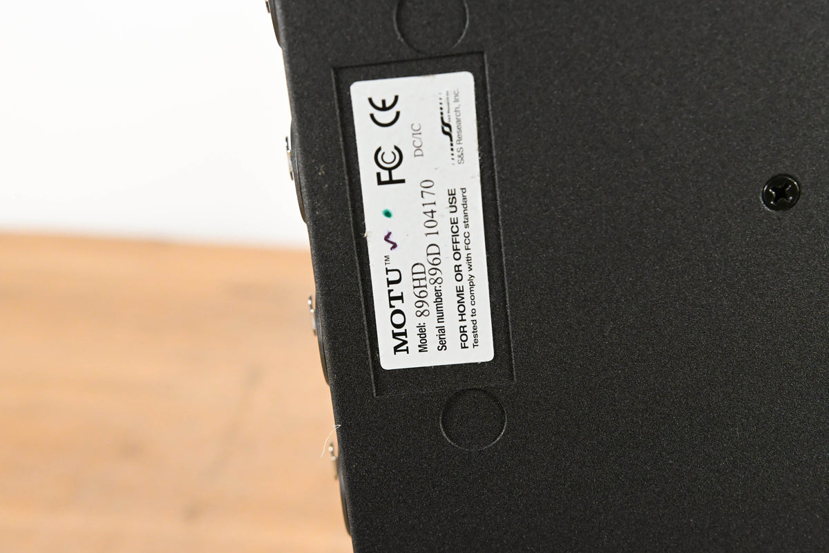 MOTU 896HD 8-Channel FireWire Audio Interface