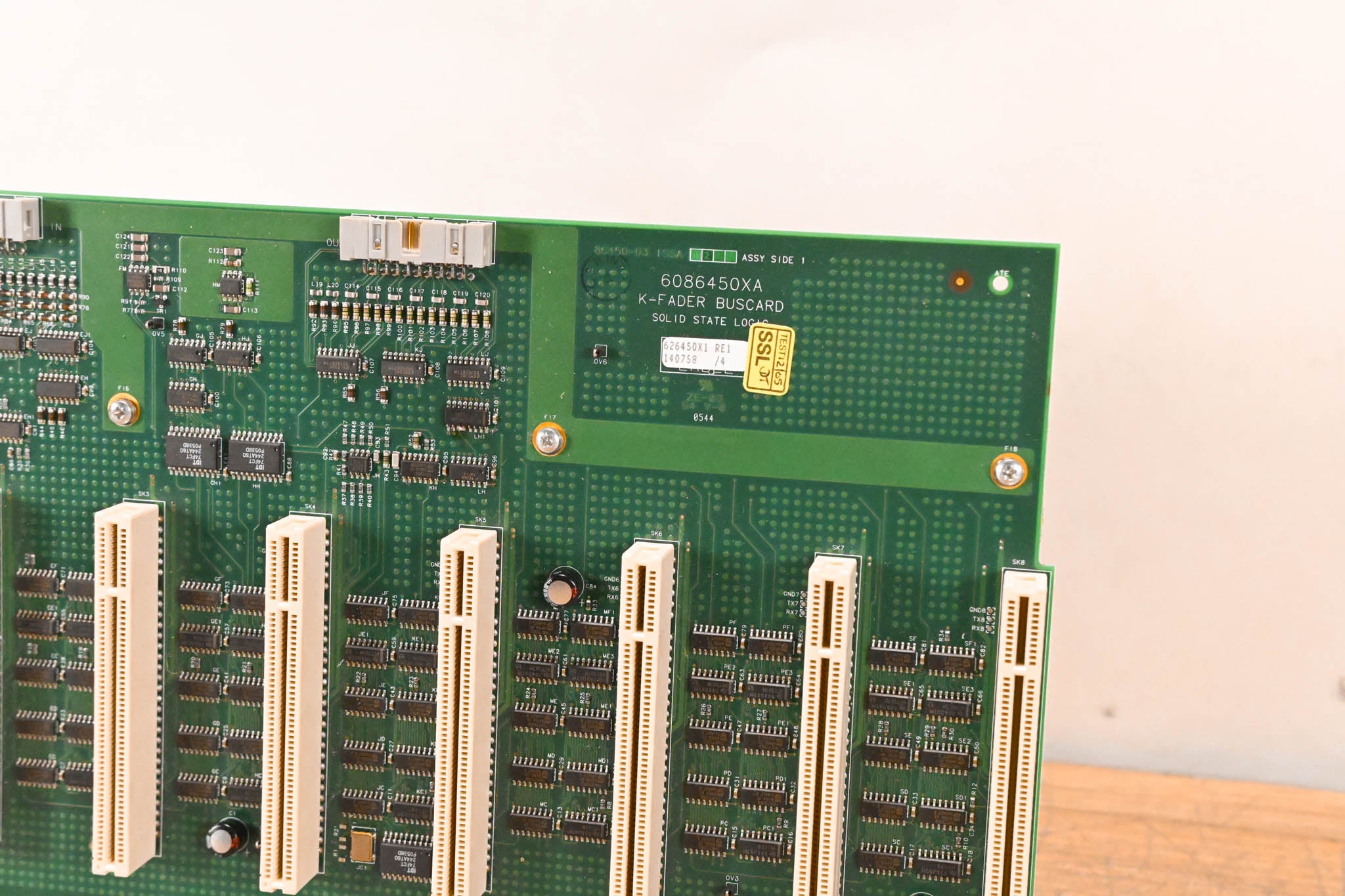 Solid State Logic SSL C300 HD K-Fader Buscard