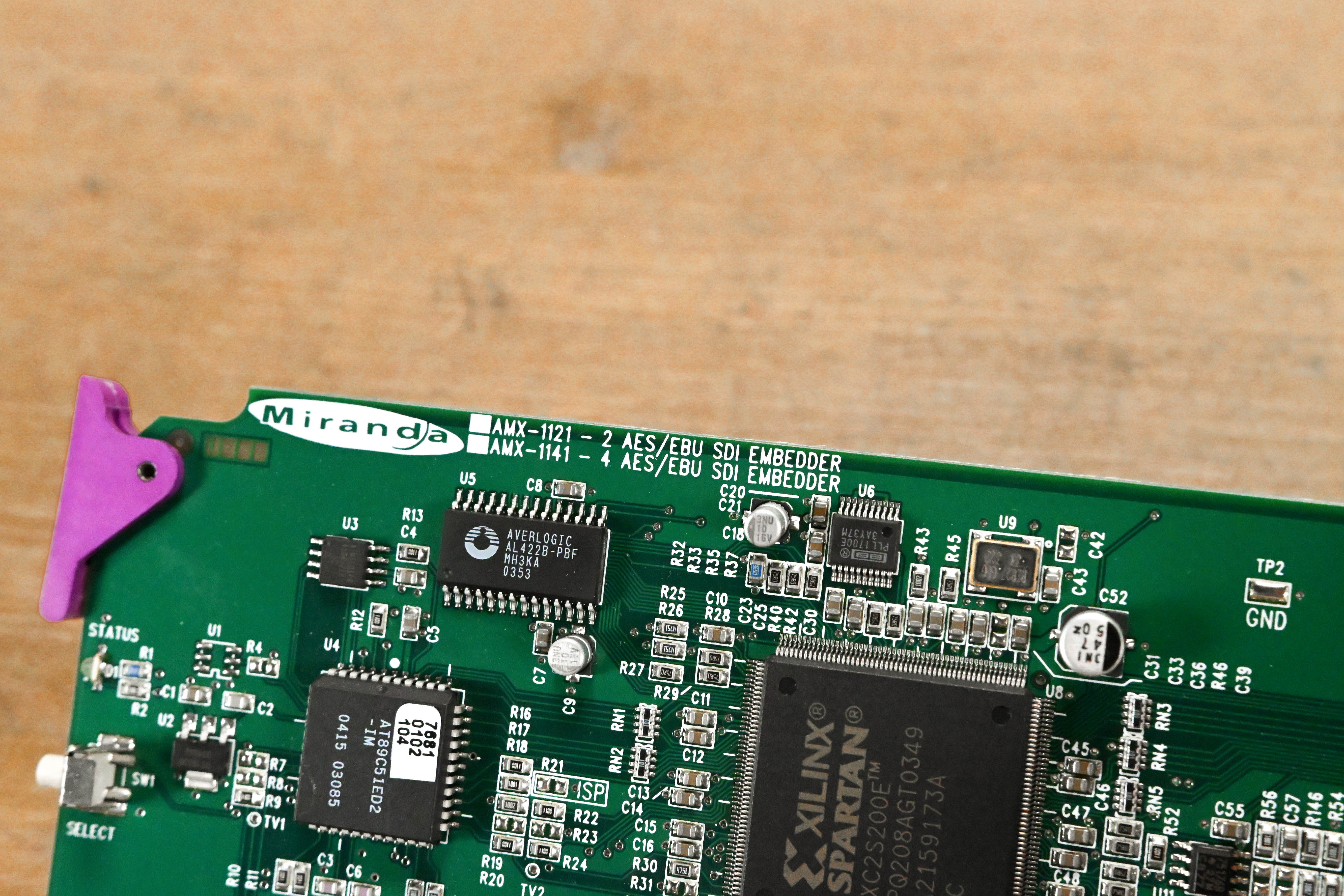 Miranda AMX-1141 4-Channel AES/EBU SDI Audio Embedder Densité Card