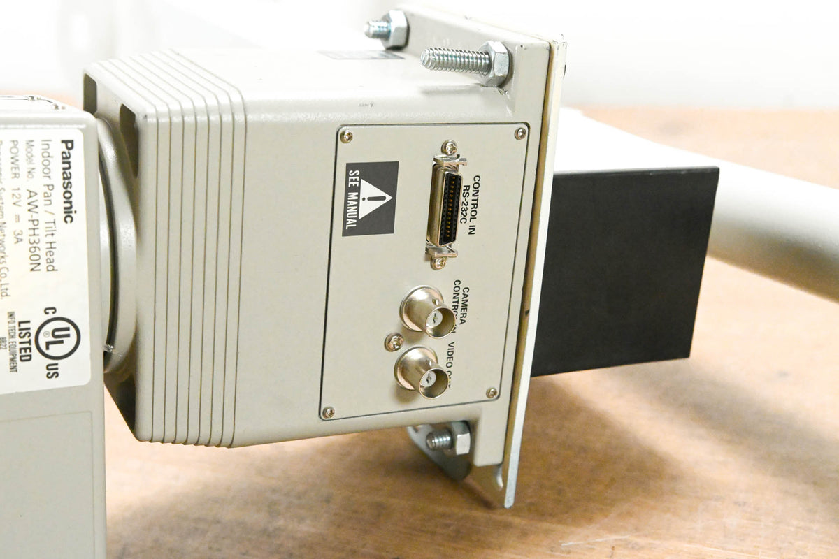 Panasonic AW-PH360N Heavy Duty Indoor Pan/Tilt Head (NO POWER SUPPLY)