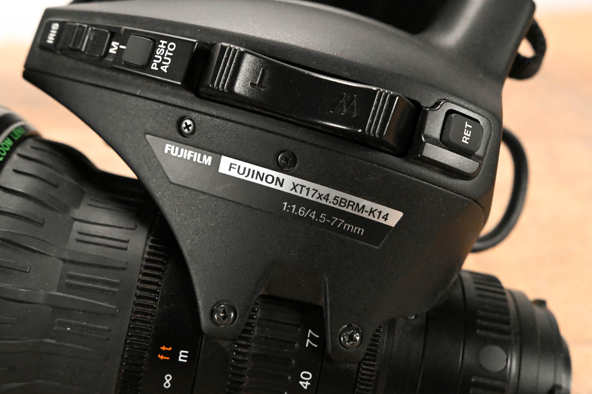 Fujinon XT17x4.5BRM-K14 HD ENG Zoom Lens - 1:1.6/4.5-77mm