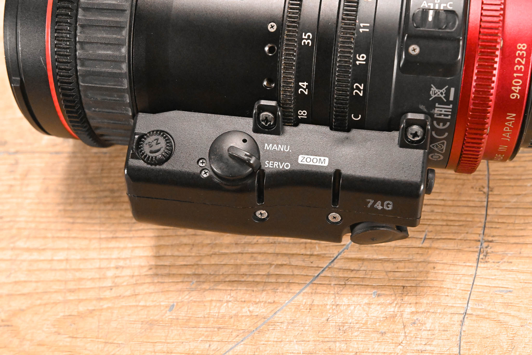 Canon CN-E 18-80mm T4.4 Compact-Servo Cine Zoom Lens (EF Mount)