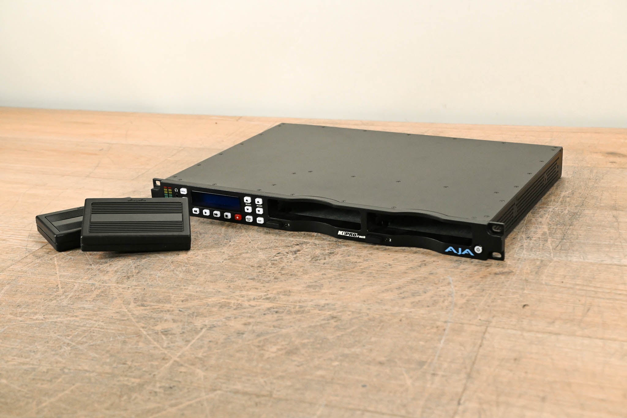 AJA Ki Pro Rack File-Based Recorder and Player with two 500GB Hard Disks