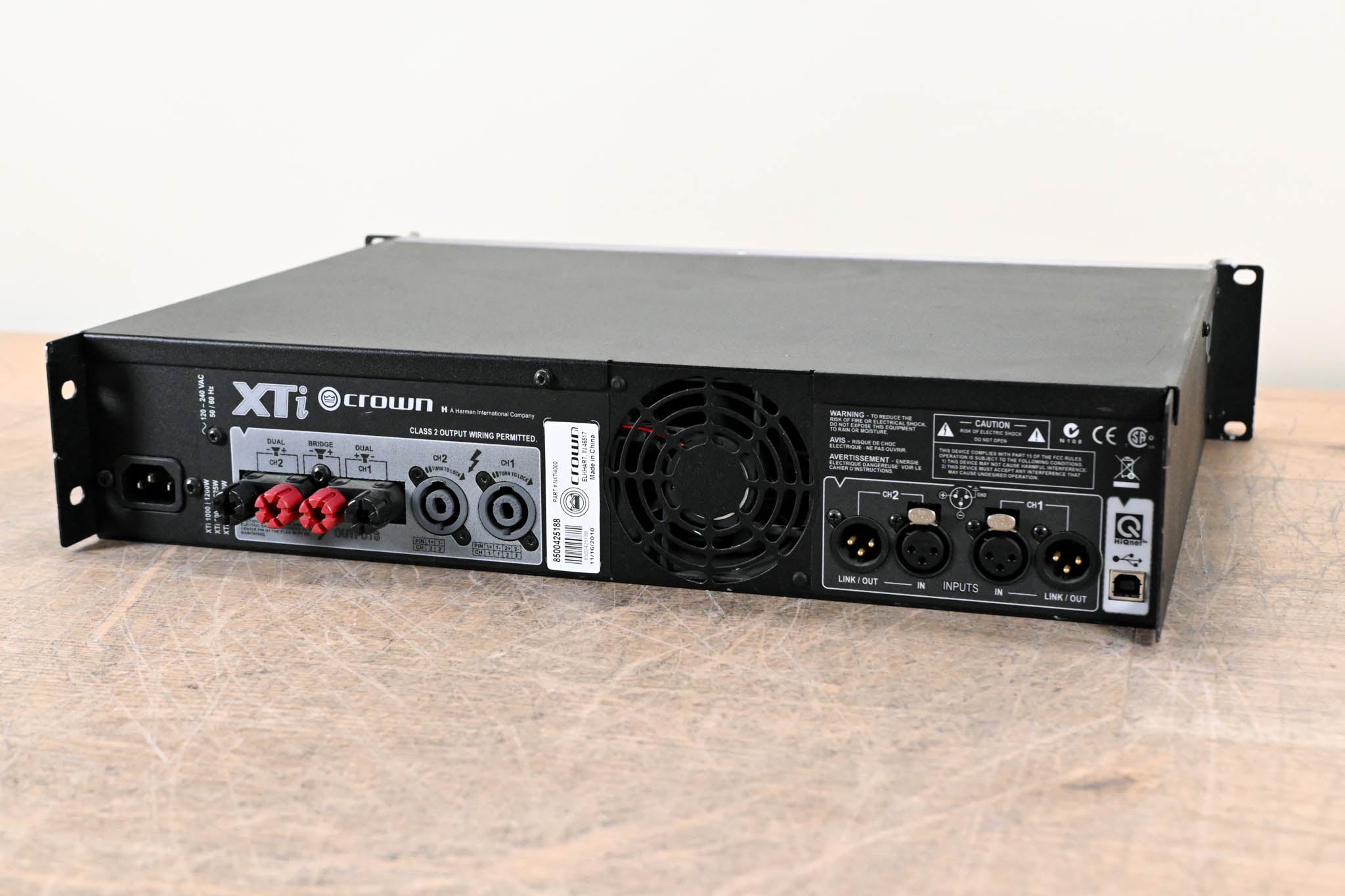 Crown XTi 4000 Stereo Power Amplifier with DSP