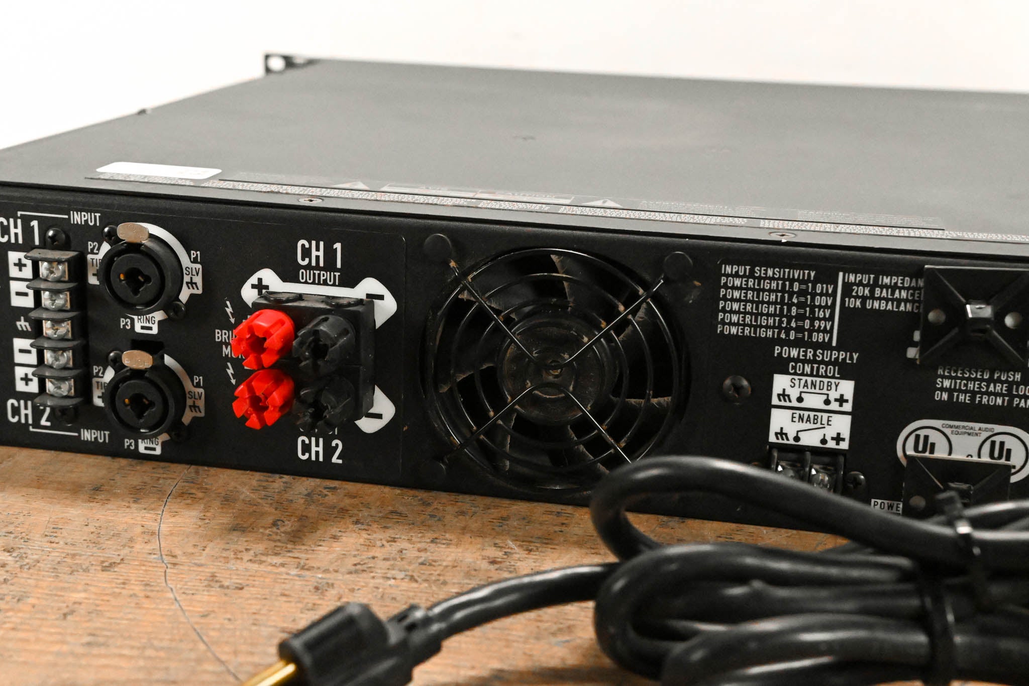 QSC PowerLight 1.4 2-Channel Power Amplifier