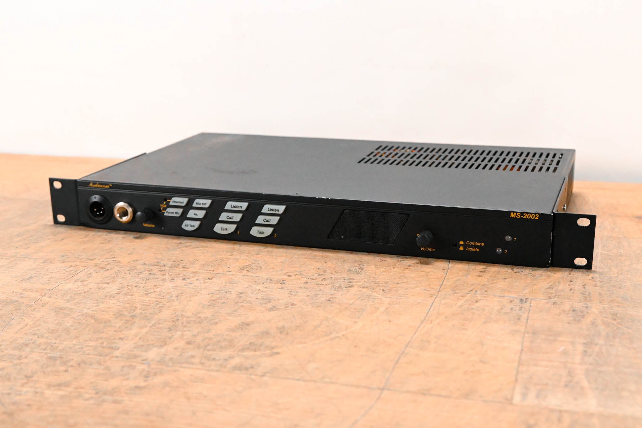Telex MS-2002 2-Channel Master Station and Power Supply CG01MNA