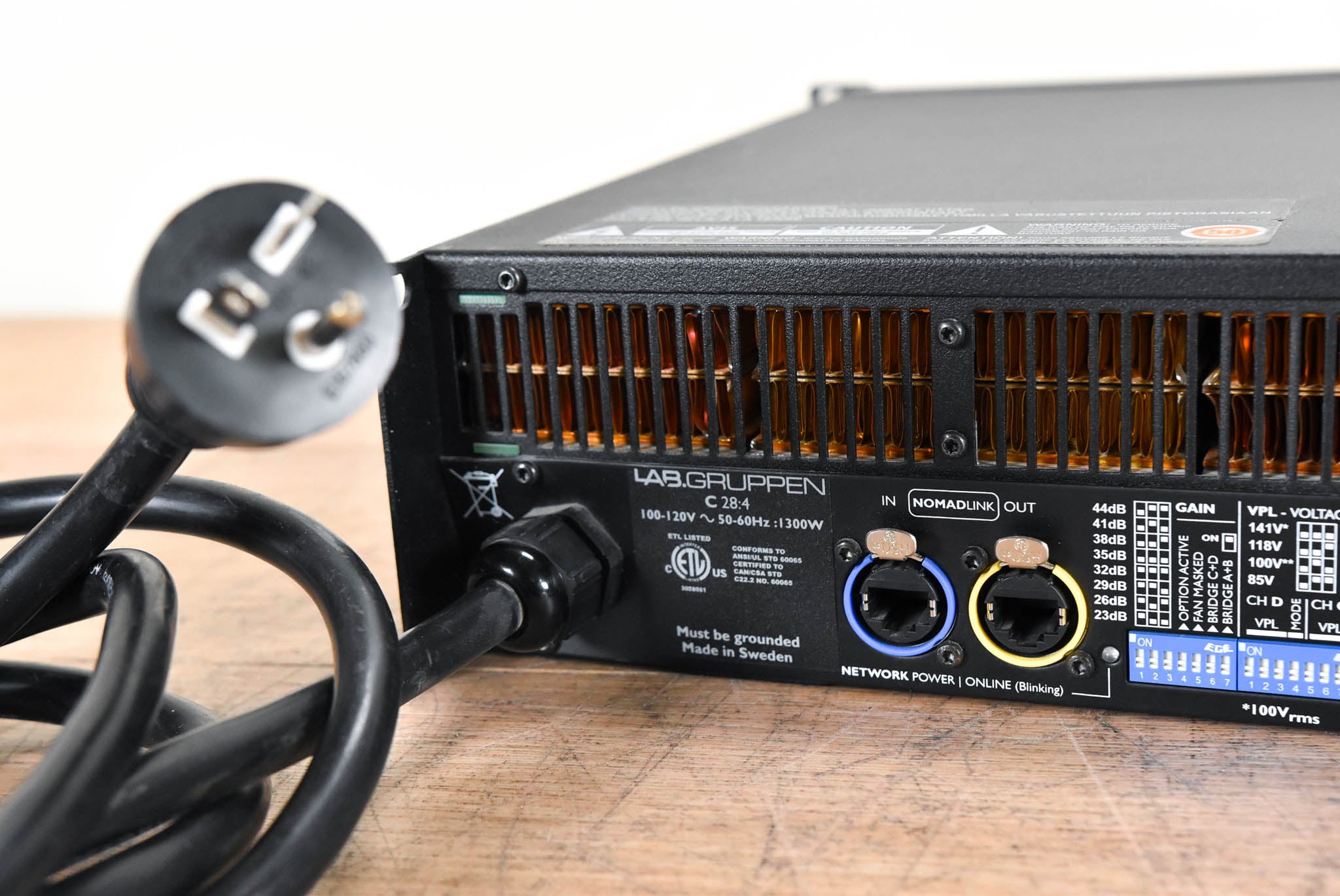 Lab Gruppen C 28:4 2800W 4-Channel Power Amplifier