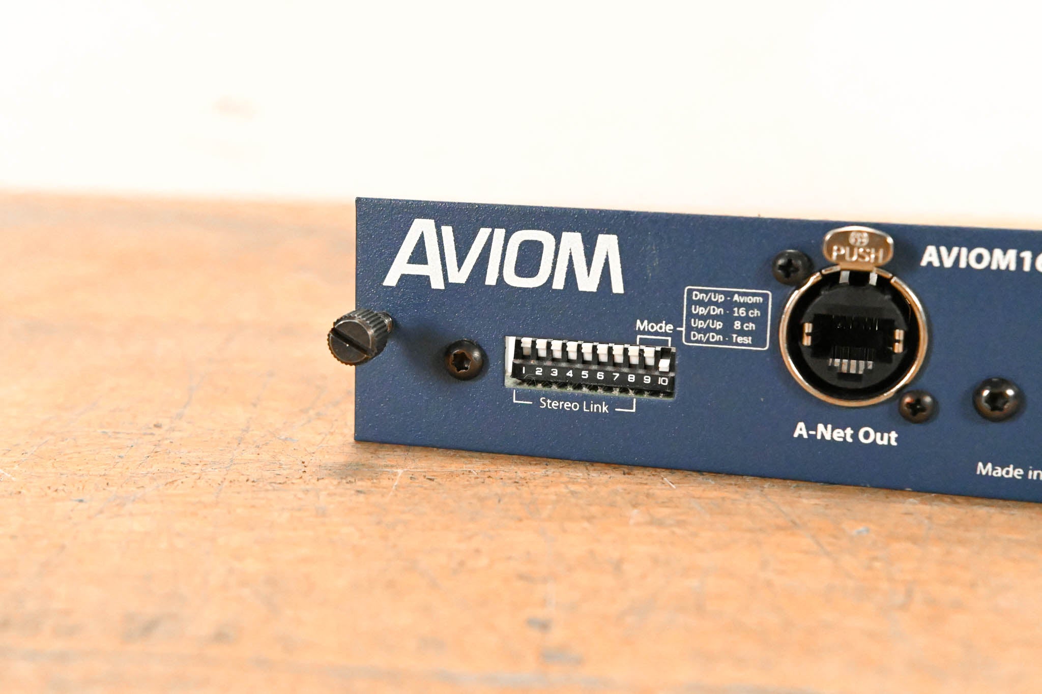 Aviom 16/o-Y1 A-Net Card for Yamaha Digital Products