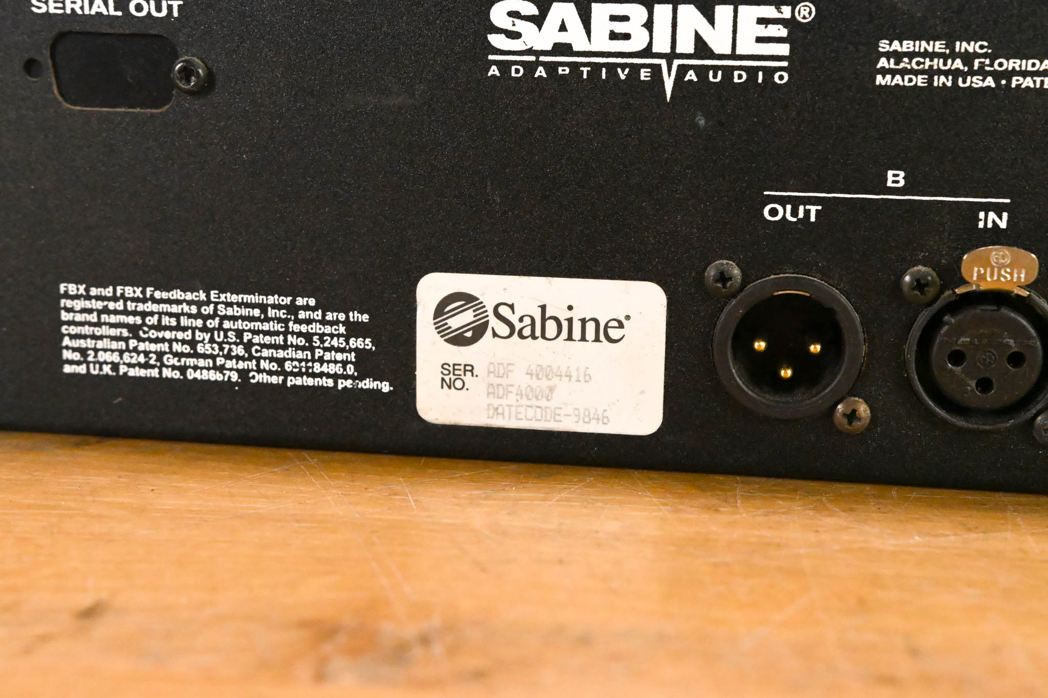 Sabine Power-Q ADF-4000 Processor
