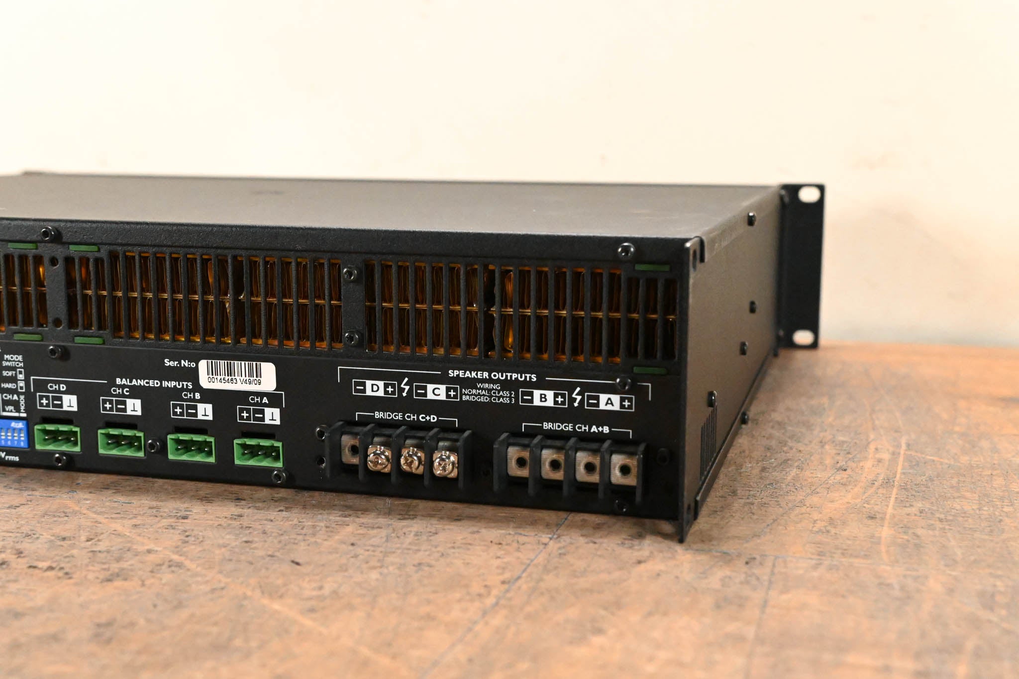 Lab Gruppen C 48:4 4800W 4-Channel Power Amplifier