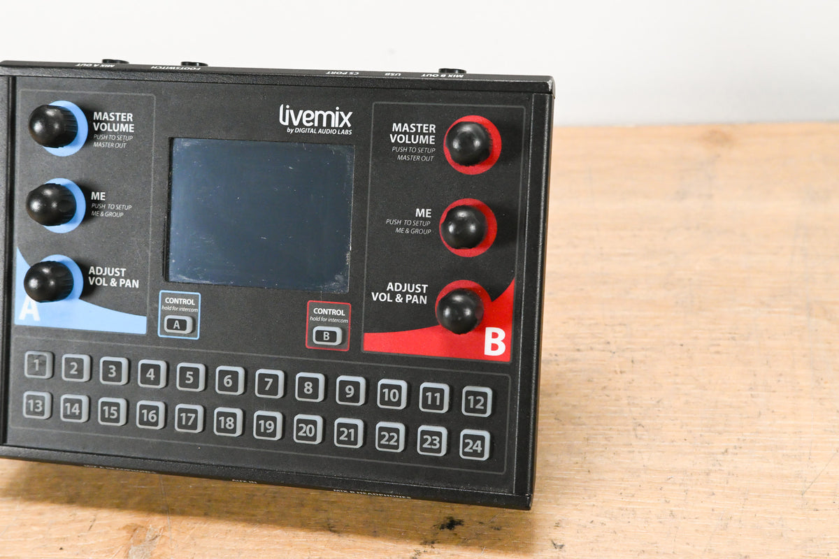 Digital Audio Labs LiveMix CS-DUO Personal Monitor Mixer