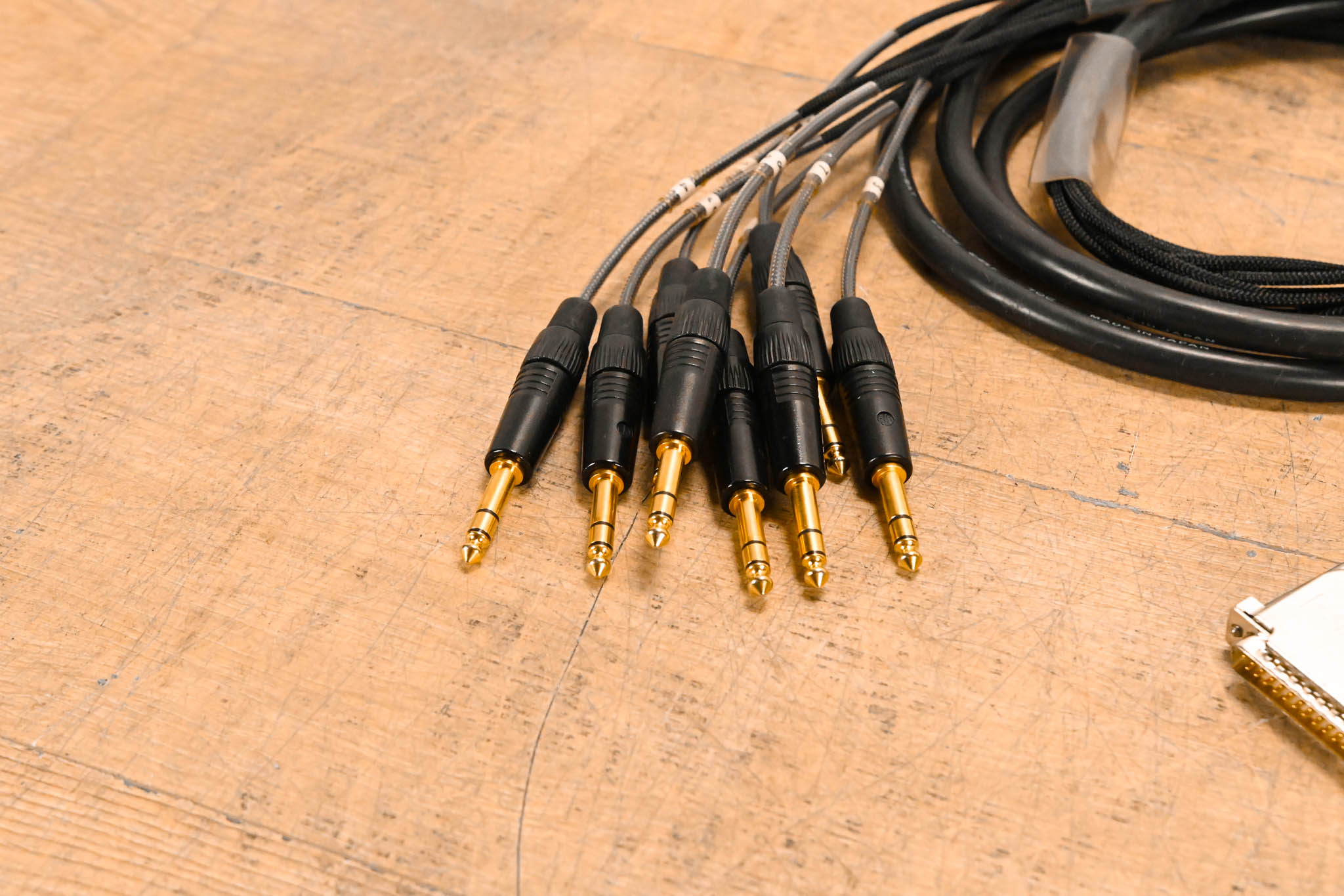 Whirlwind DBF1-S-010 10' Snake Cable with 8 TRSM to DB25-M