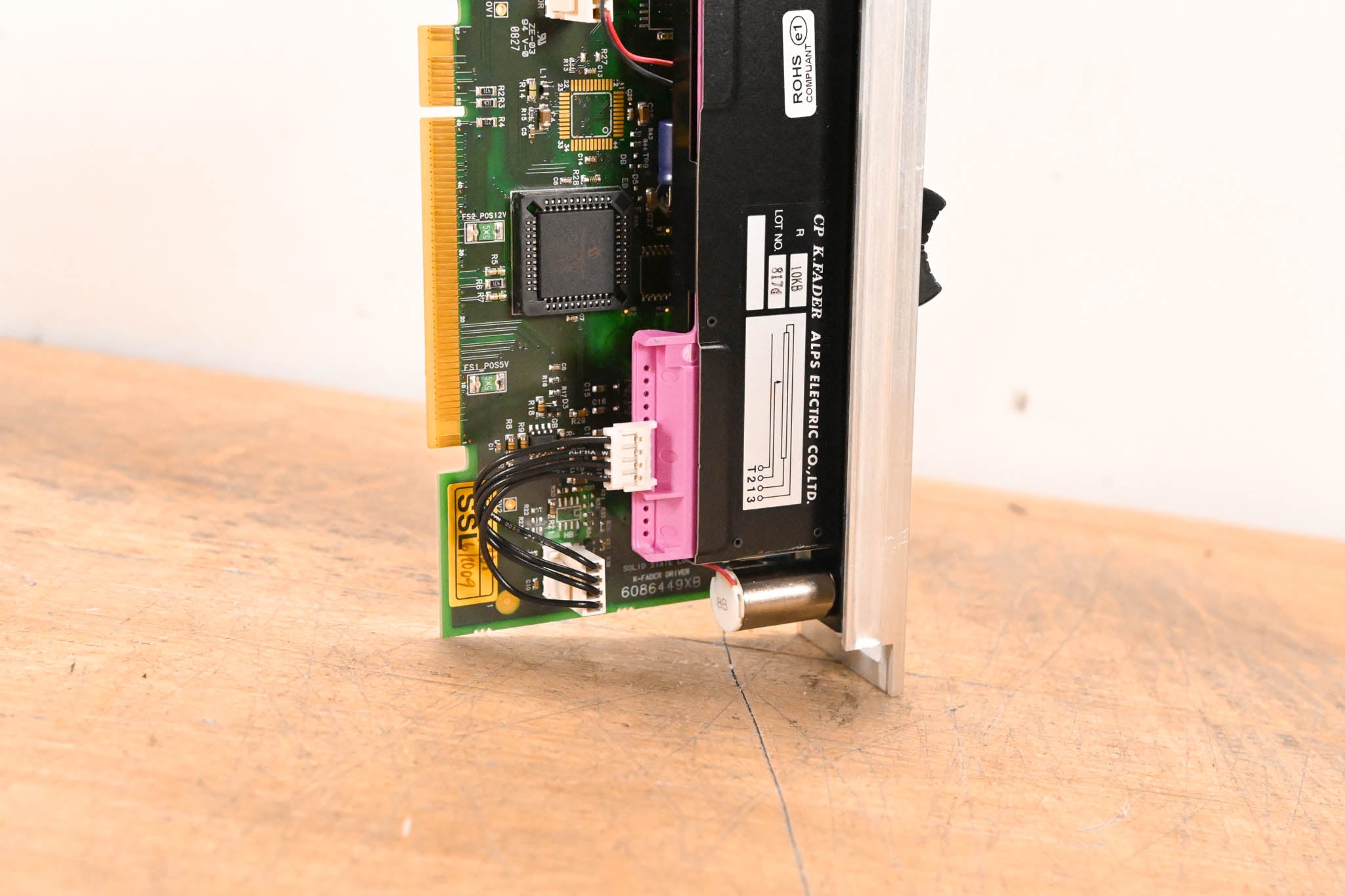 Solid State Logic C300 HD Motorized Fader Module – ALPS K-Fader Assembly