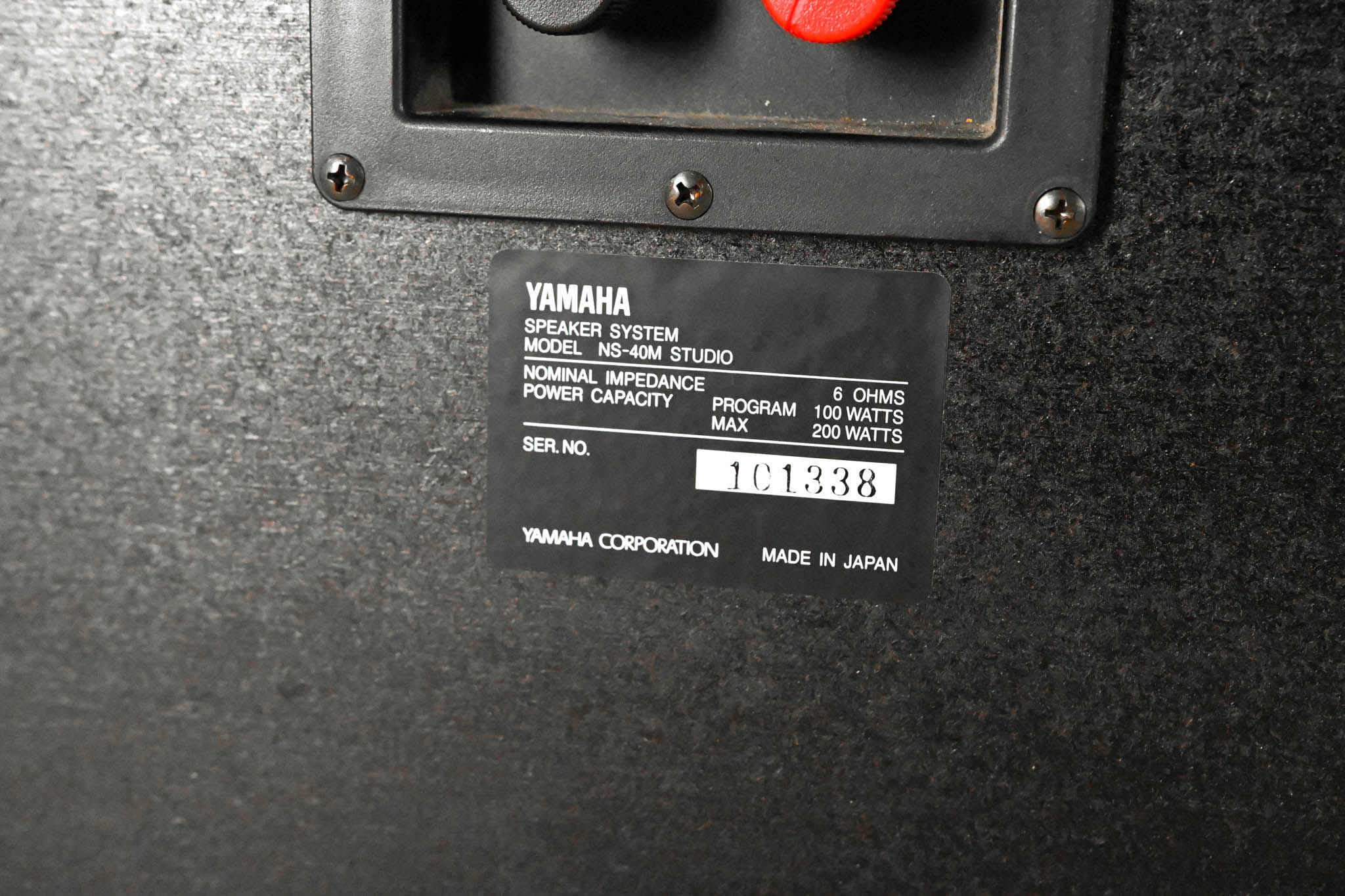 Yamaha NS-40M STUDIO Monitor Speaker System (PAIR)