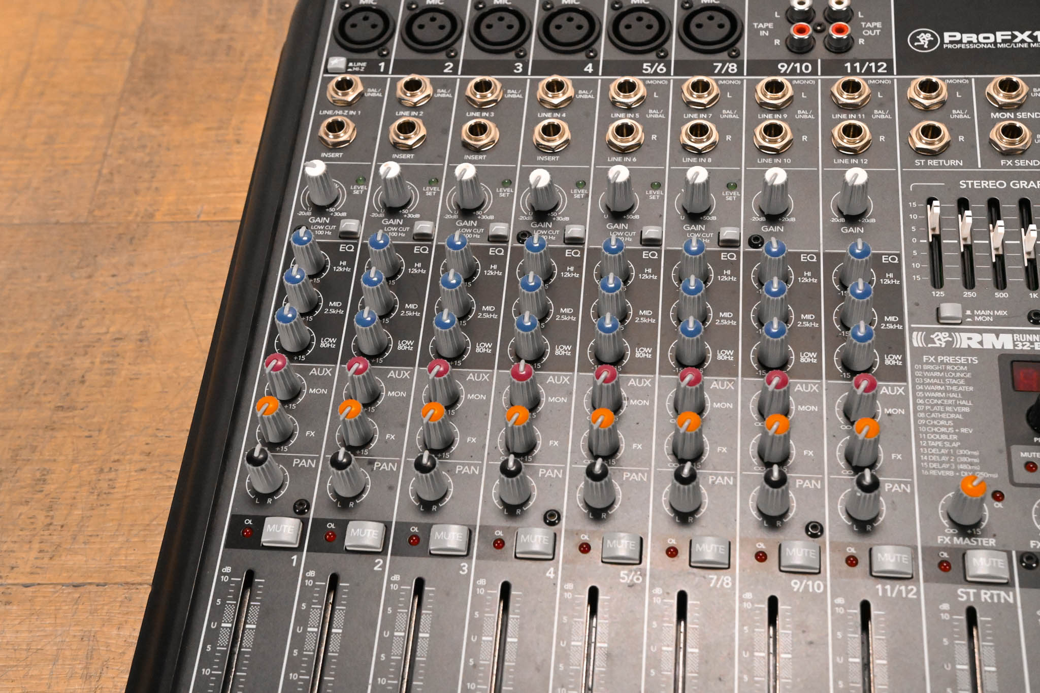 Mackie ProFX12 12-Channel Compact Audio Mixer with USB and Effects