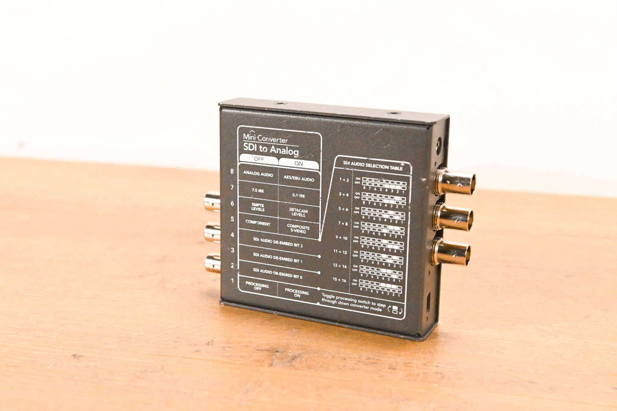 Blackmagic Design Mini Converter SDI to Analog (NO POWER SUPPLY