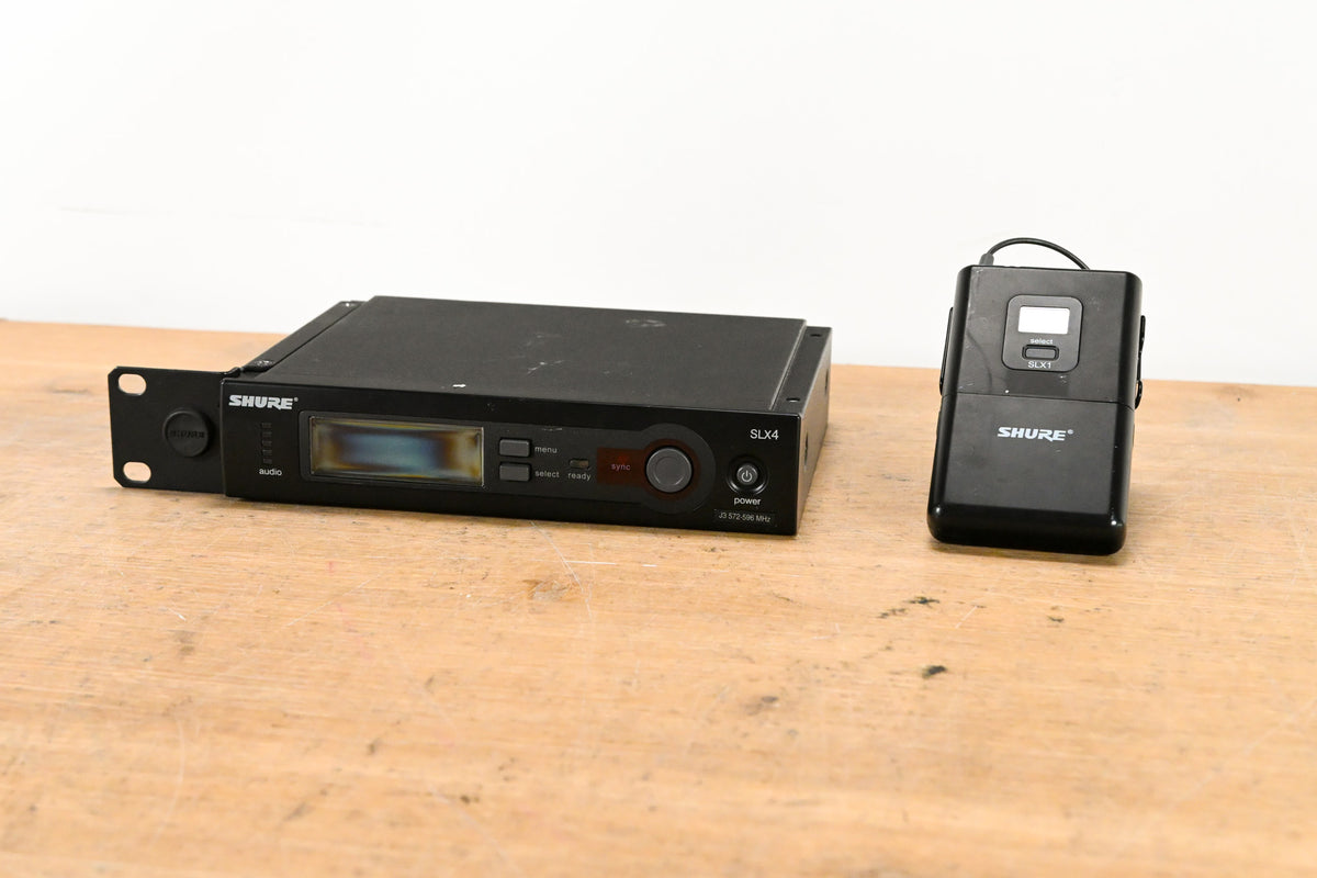 Shure SLX14 Bodypack Wireless System - J3 Band (NO POWER SUPPLY)