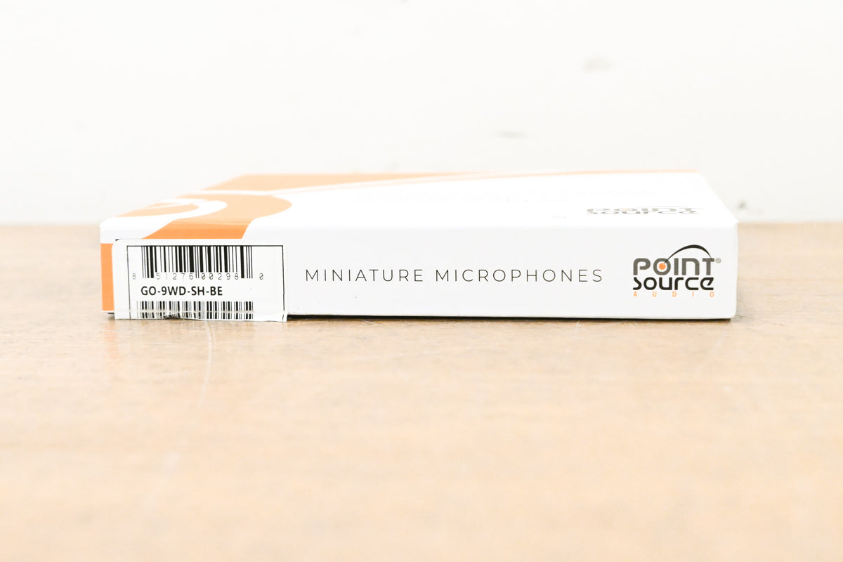Point Source Audio GO-9WD-SH-BE Omni Headset Mic w/ TA4F Connector