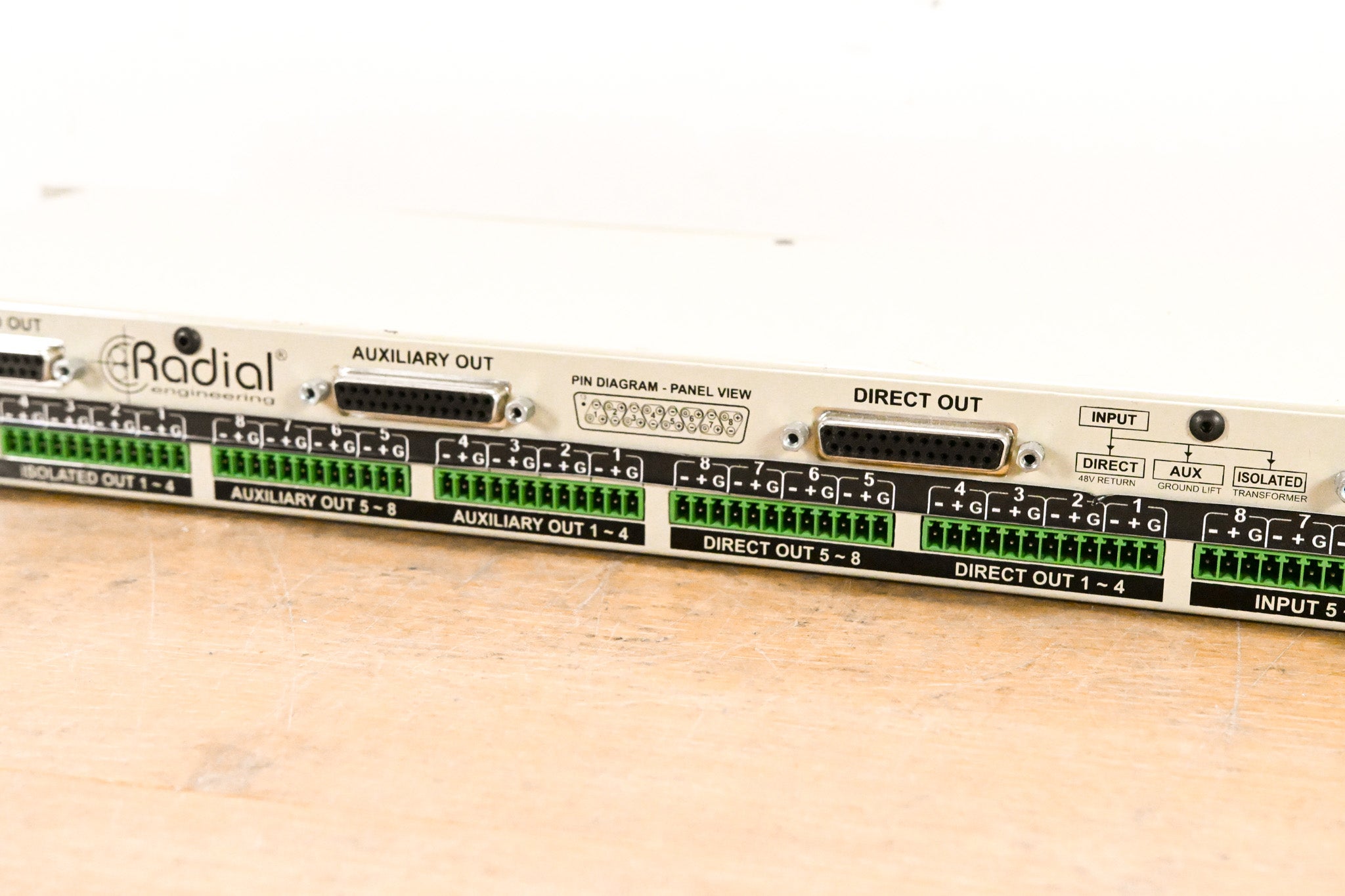 Radial Engineering OX8-j Jensen-Equipped 8-Channel Microphone Splitter