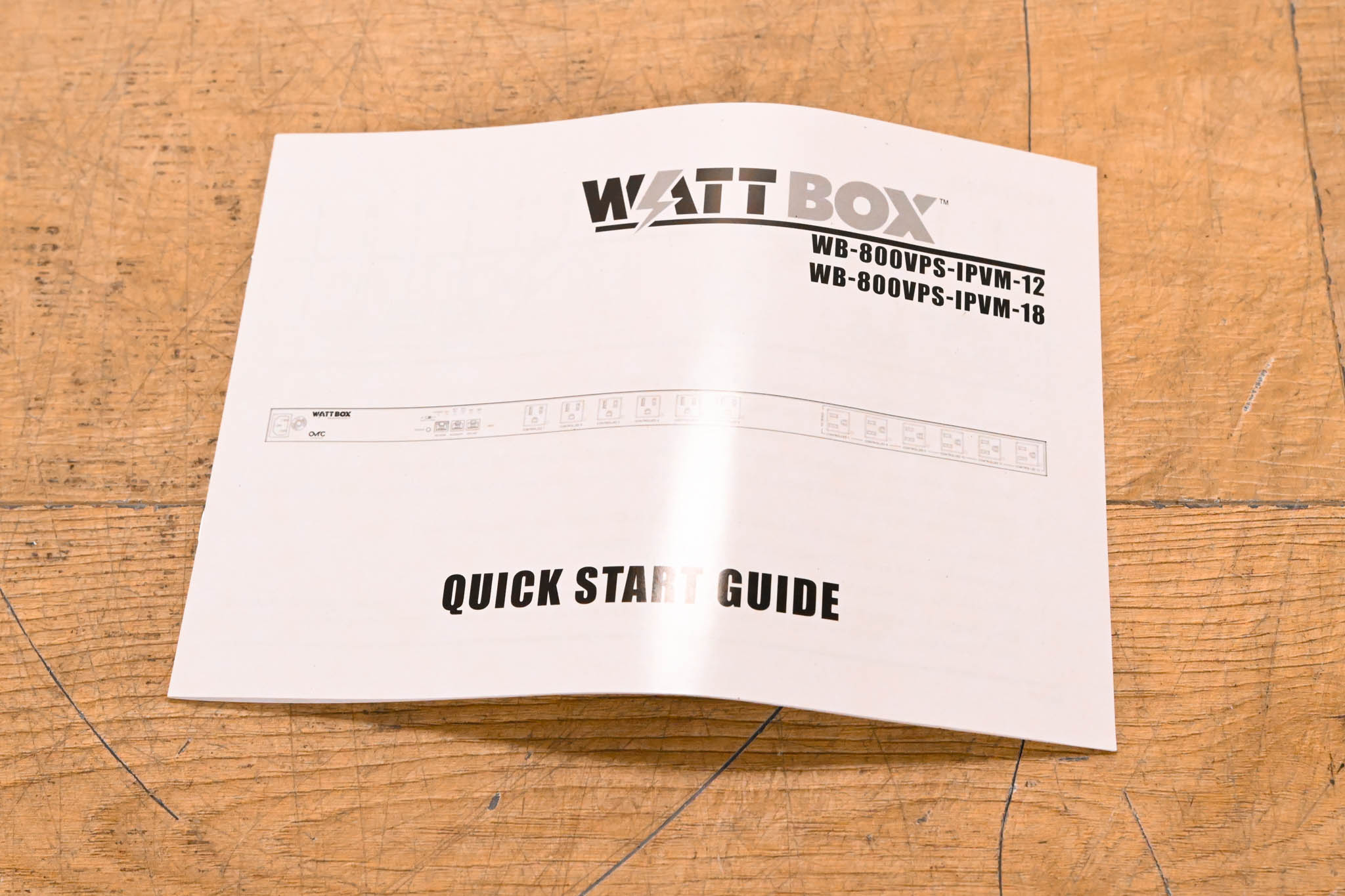 WattBox WB-800VPS-IPVM-18 Vertical IP Power Conditioner (18 Outlets)