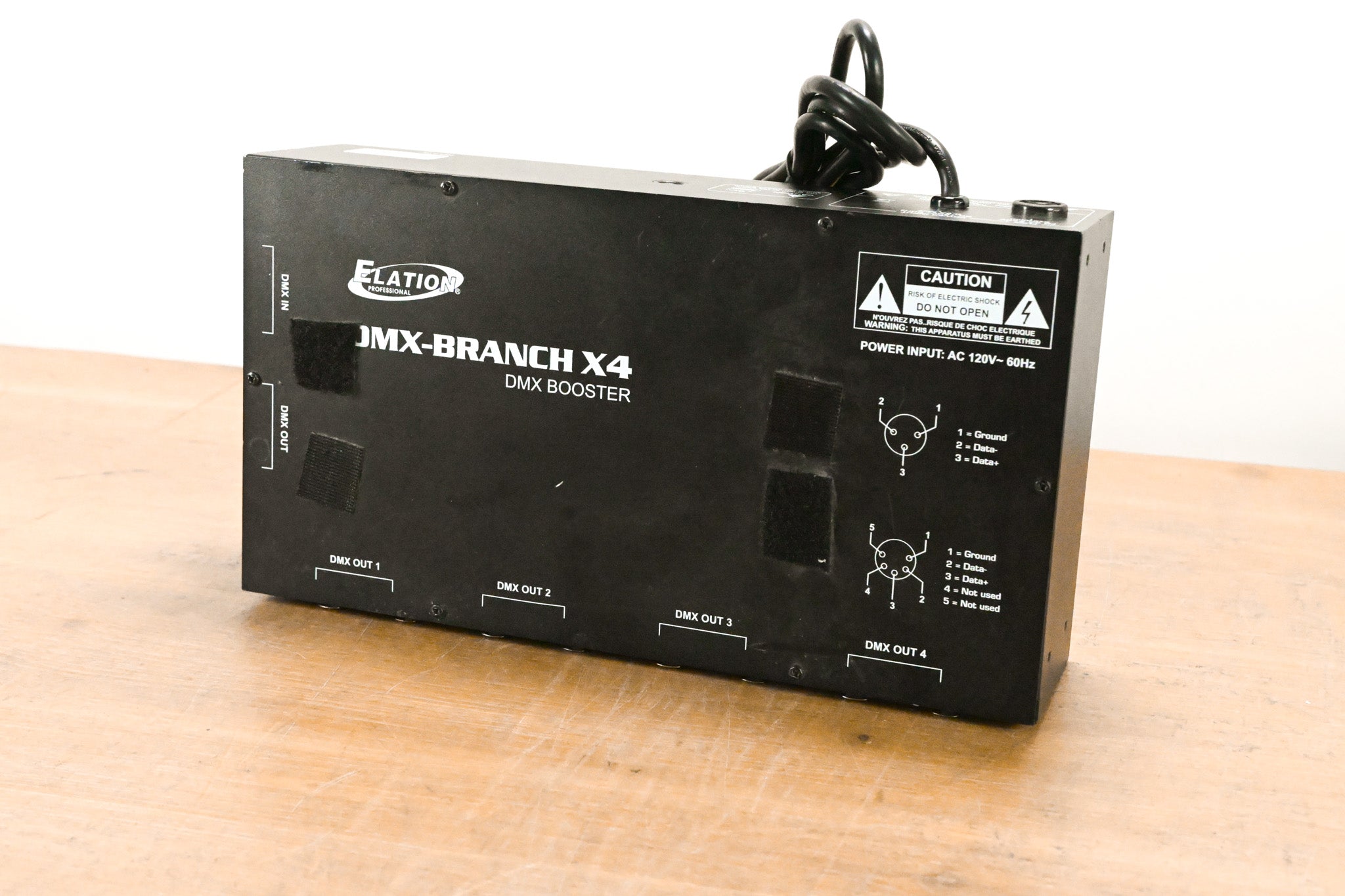 Elation DMX-Branch/4 4-Way 3-pin and 5-pin DMX Distributor
