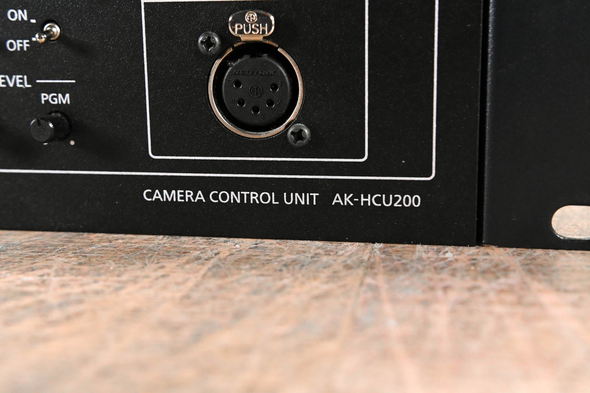 Panasonic AK-HCU200 Camera Control Unit for AK-HC3800 HD Studio Camera