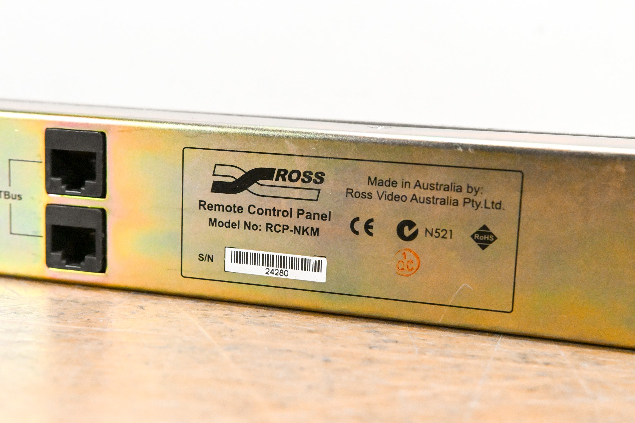 Ross RCP-NKM 1RU Remote Control Panel (NO POWER SUPPLY)