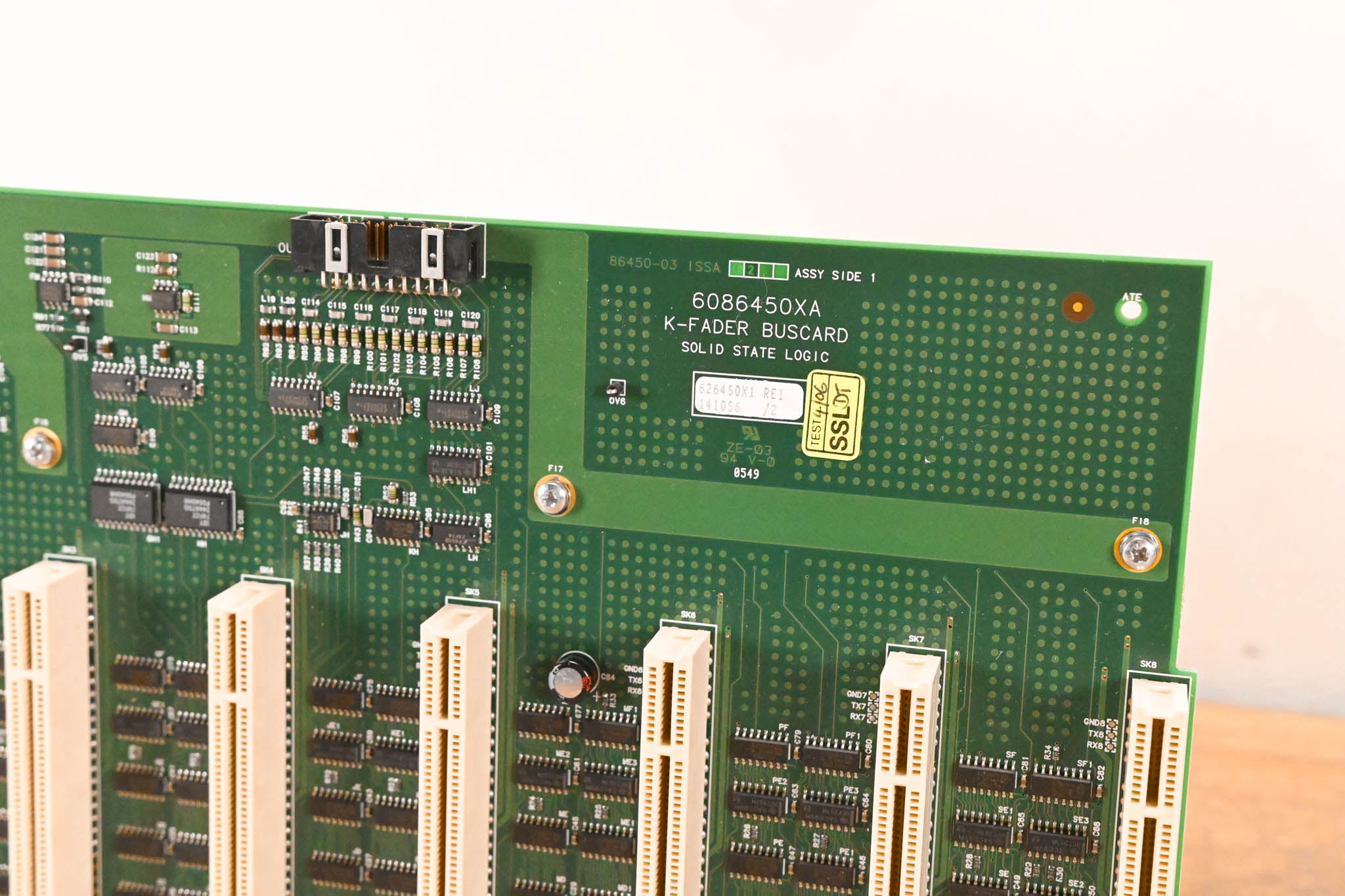 Solid State Logic SSL C300 HD K-Fader Buscard