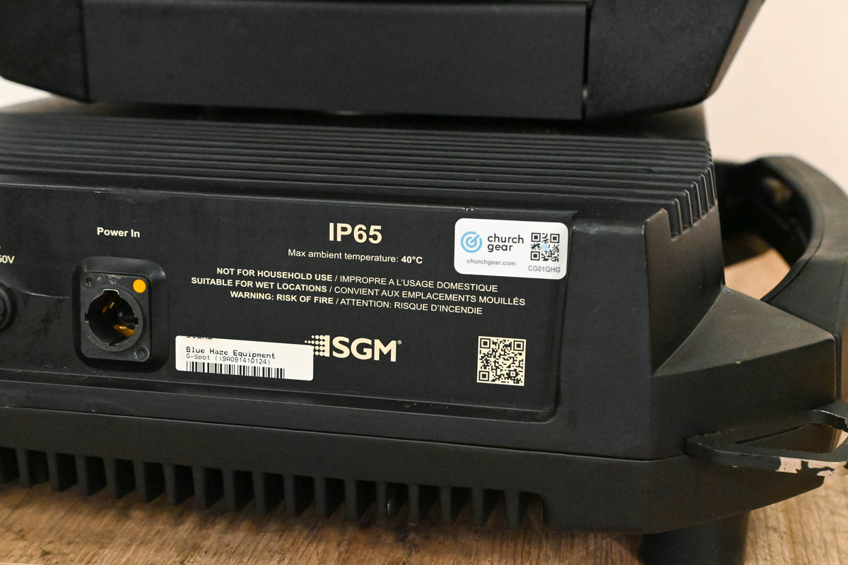 SGM GSPOT IP65 Waterproof RGB LED Moving Head Light