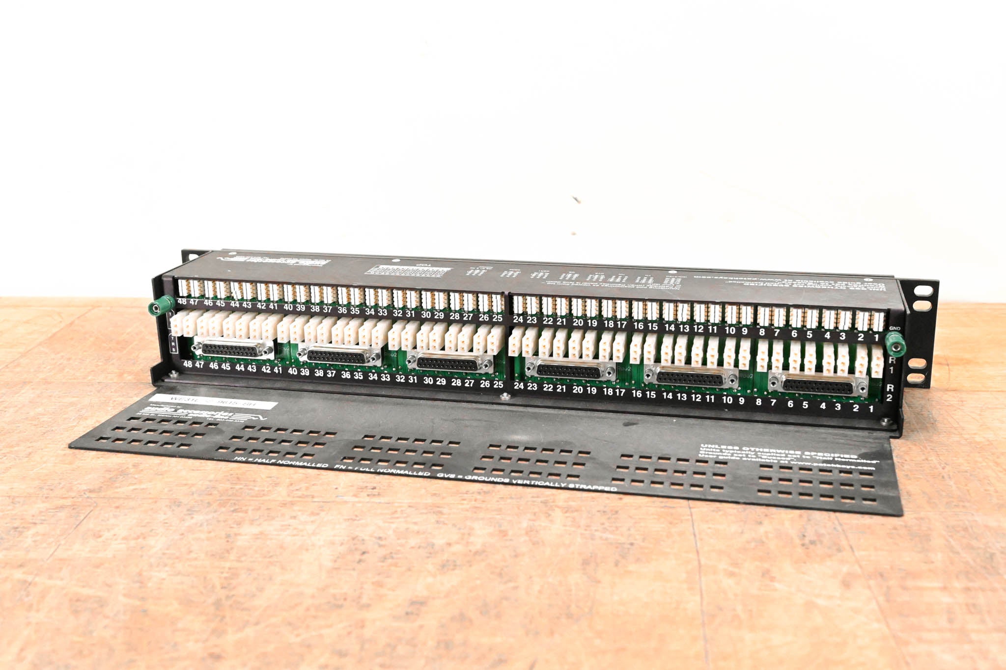 Audio Accessories WE31DB2-9615-SH 2x48 1.5RU TT Patchbay