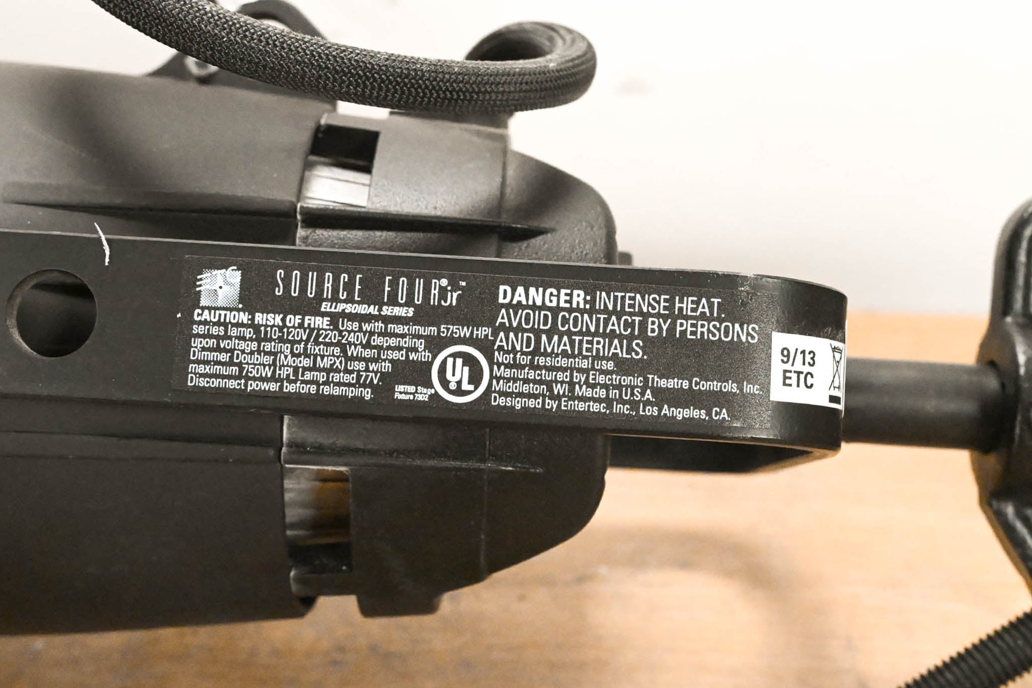 ETC Source Four Jr 36 Degree 575 Ellipsoidal Light