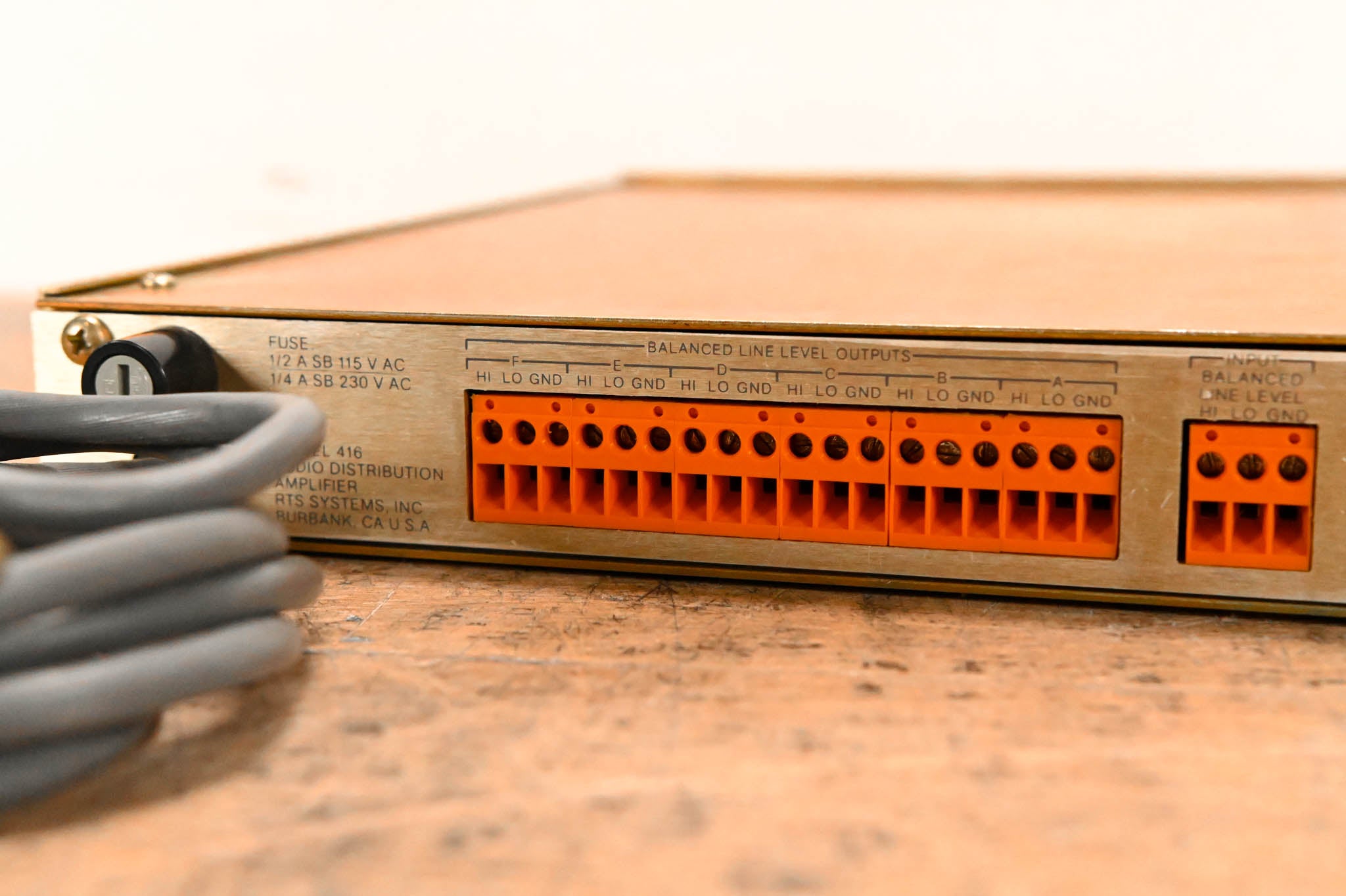 RTS 416 Audio Distribution Amplifier