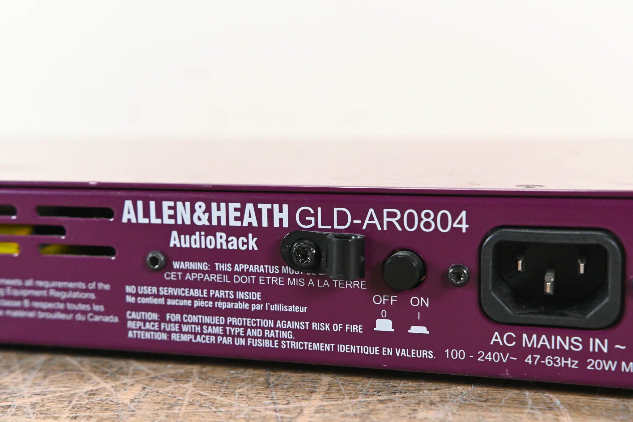 Allen & Heath GLD-AR84 8x4 I/O Expander AudioRack