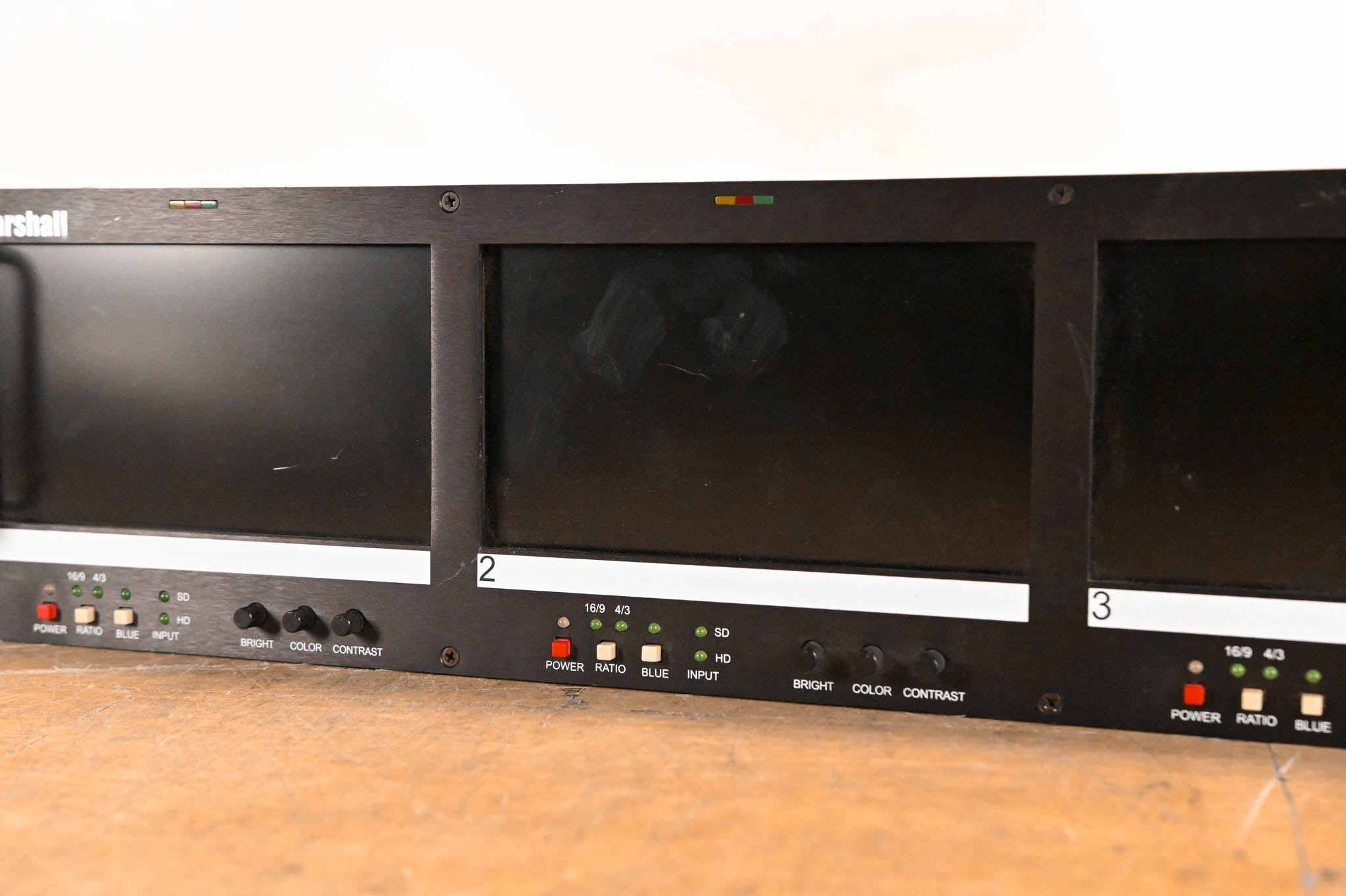 Marshall V-R653P-HDSDI Triple Serial Digital HD/SD Monitor Set (NO PSU)