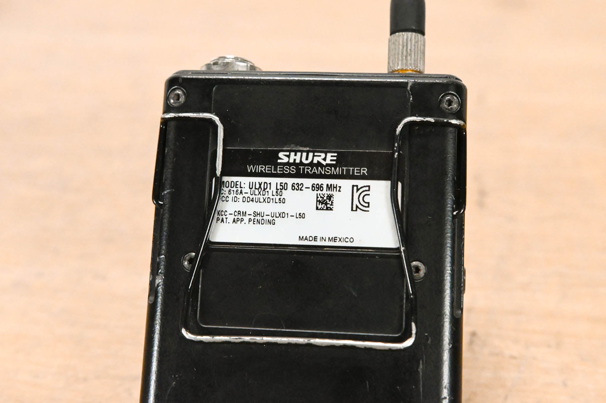 Shure ULXD14 Wireless Belt Pack System - L50 Range (NO POWER SUPPLY)