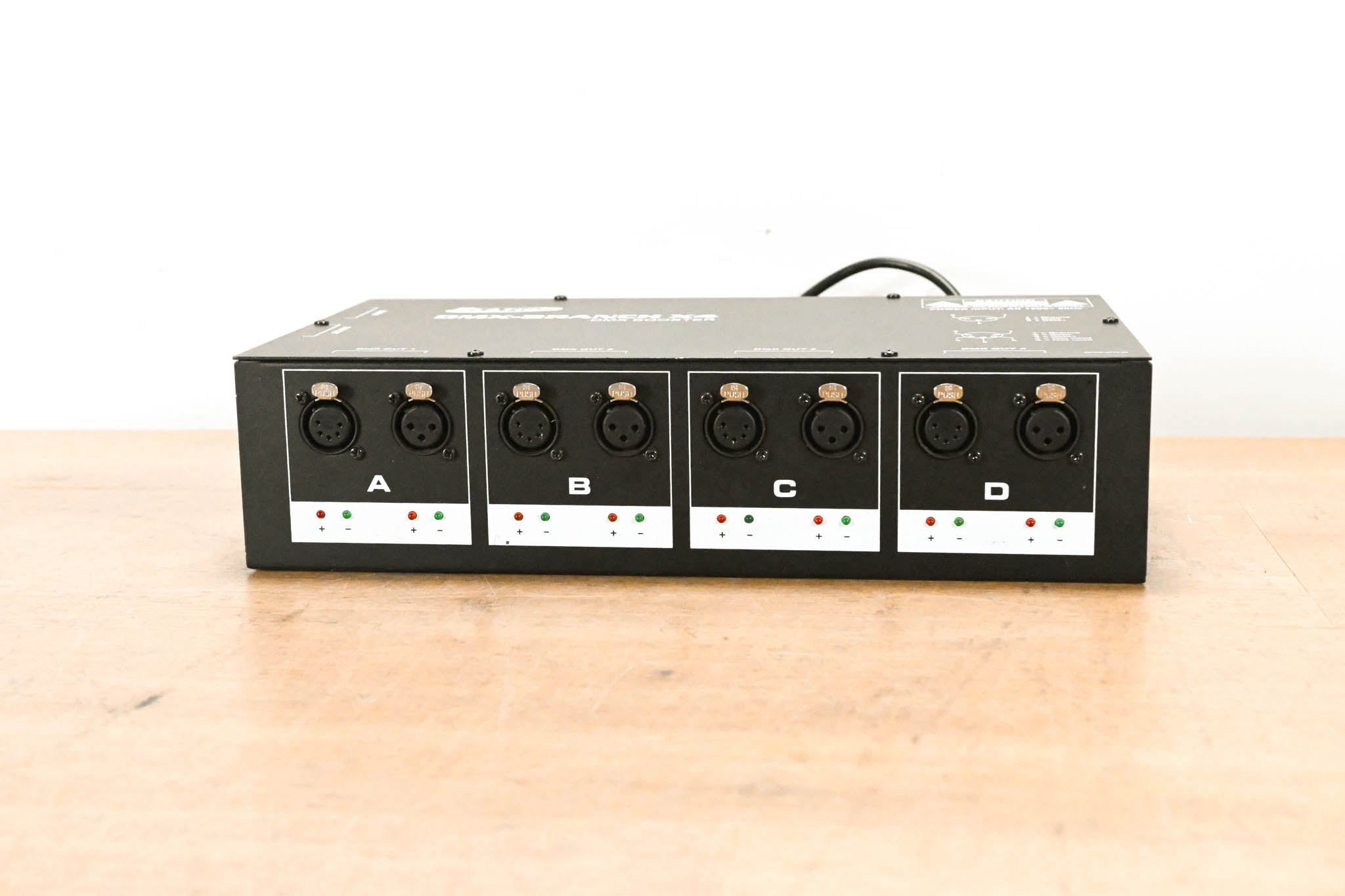 Elation DMX-Branch/4 4-Way 3-pin and 5-pin DMX Distributor