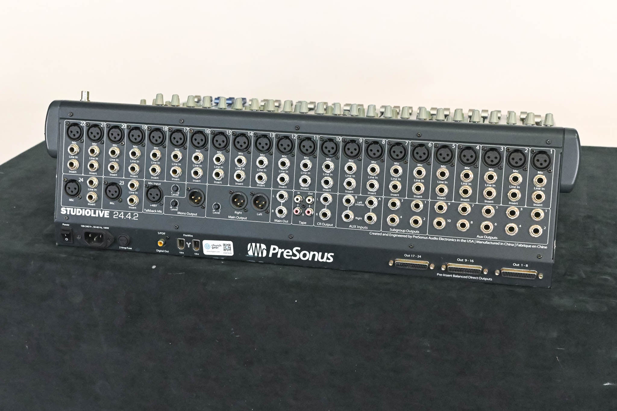 PreSonus StudioLive 24.4.2 24-Channel Digital Audio Mixer