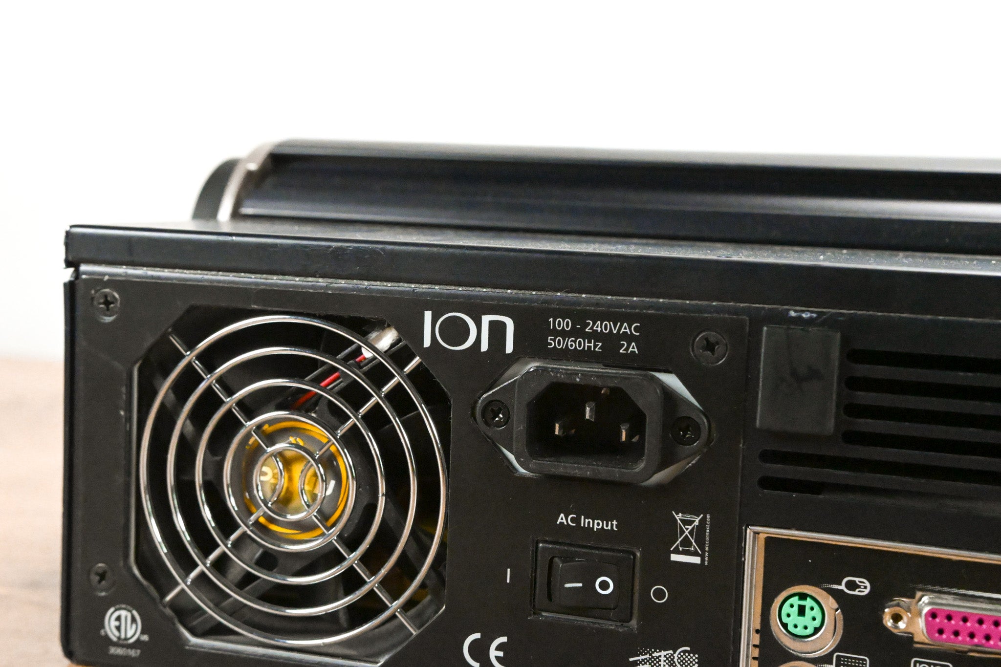 ETC ION 1000 Lighting Console with ETC 2x10 Universal Fader Wing