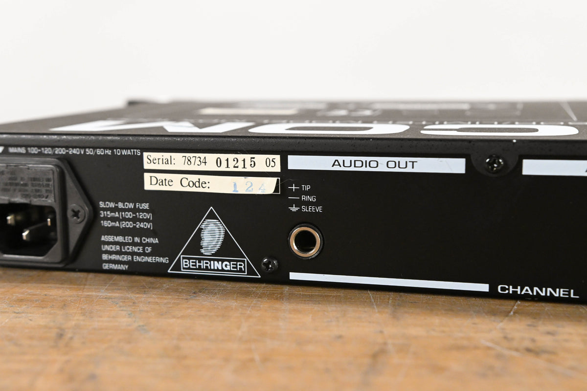 Behringer MDX 1000 Autocom 2-Channel Compressor/Limiter